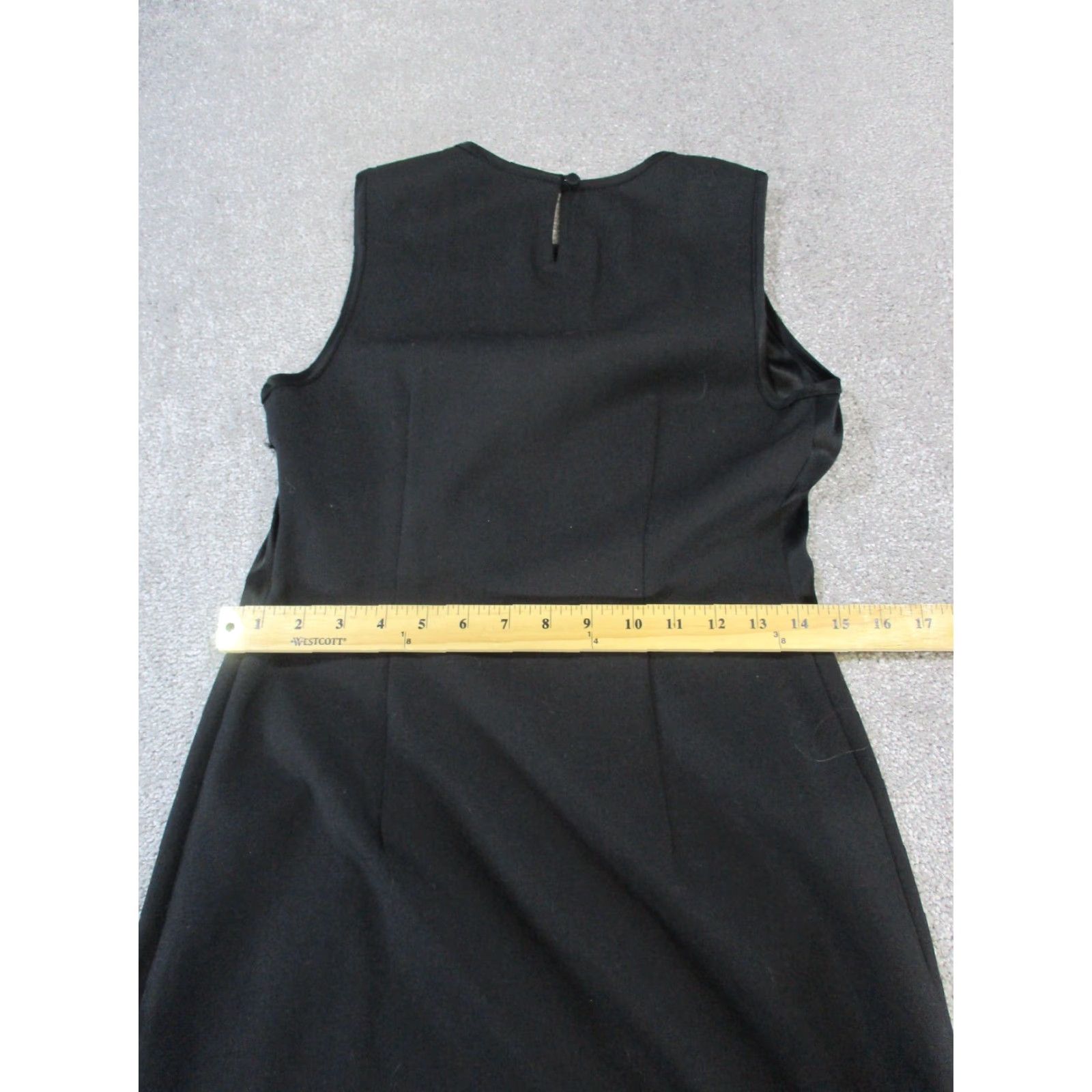 Theory VINTAGE Theory Dress Womens 4 Black Satin Blouson Wool Size S / US 4 / IT 40 - 7 Thumbnail