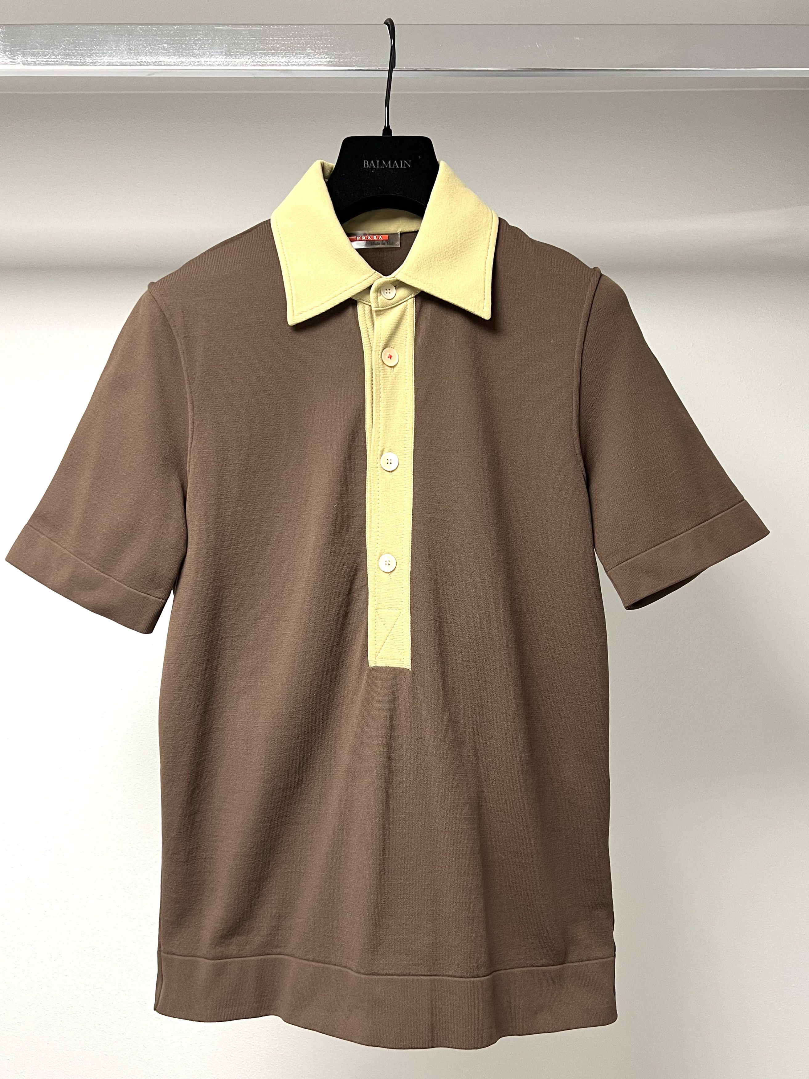 Prada PRADA SPORT, MENS POLO SHIRT W / SHORT SLEEVES Size US M / EU 48-50 / 2 - 3 Thumbnail