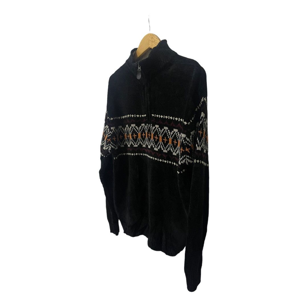 Gianni Valentino Gianni Valentino Knit Sweater Quarter Zipper Size US L / EU 52-54 / 3 - 3 Thumbnail