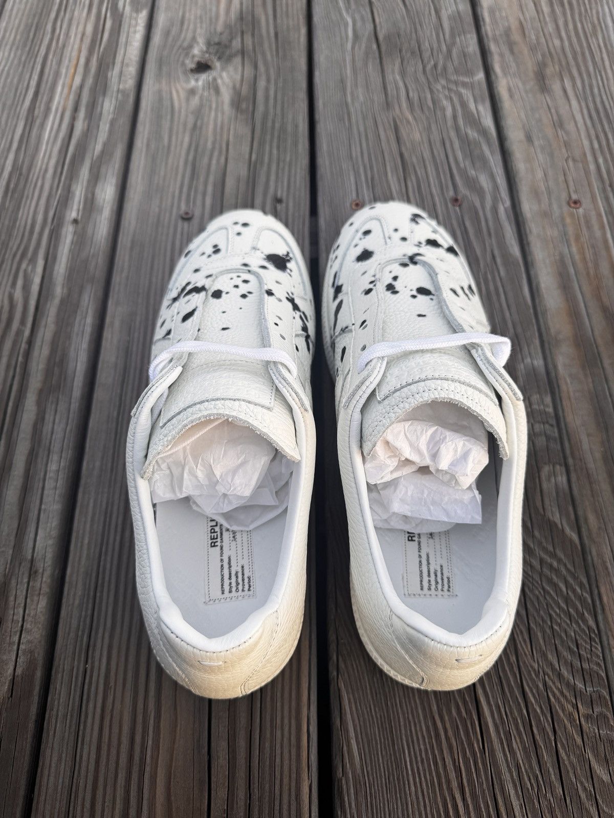 Maison Margiela Maison Margiela Paint Dotted Gats Size US 9.5 / EU 42-43 - 8 Thumbnail