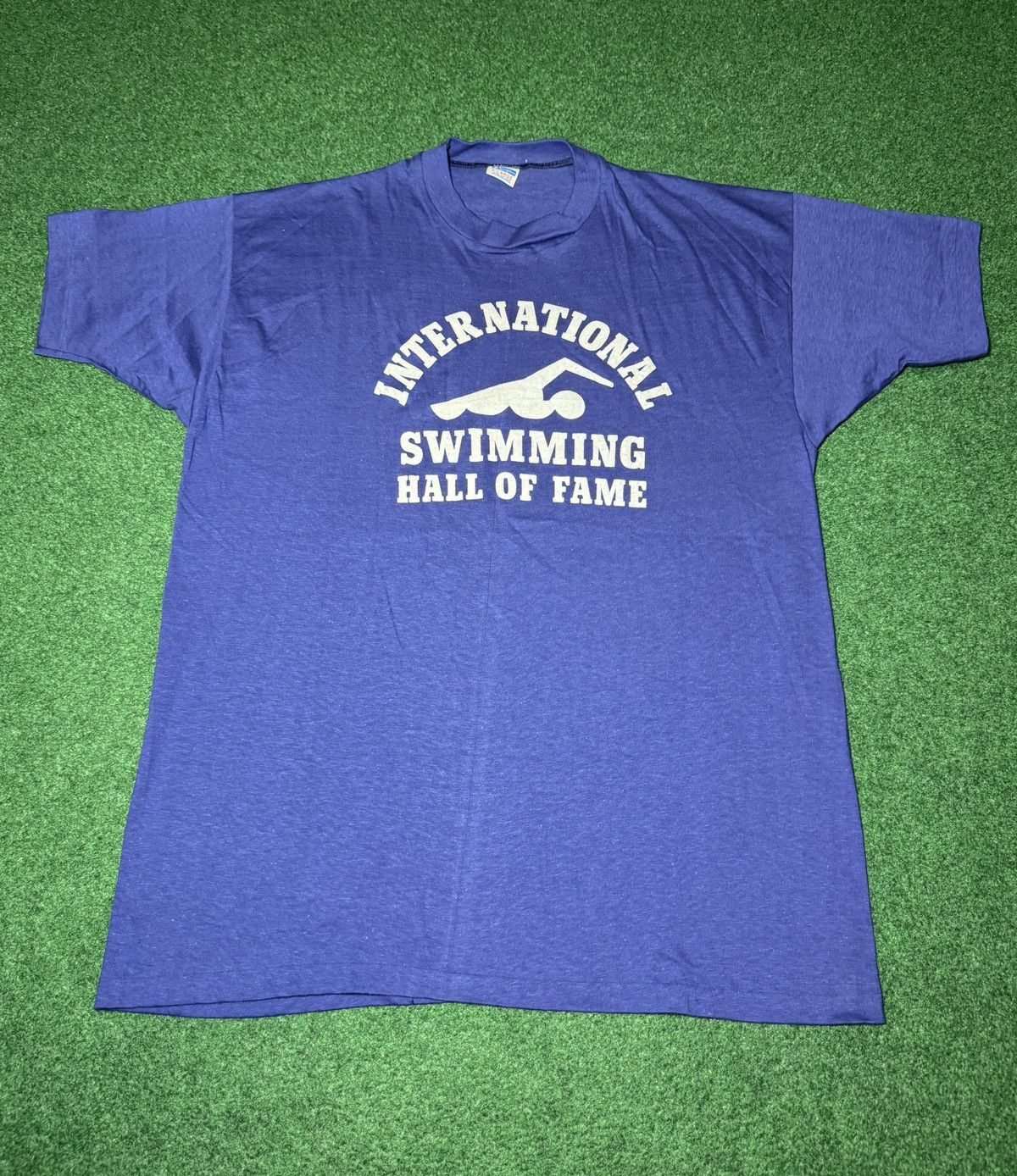 Champion 70s International Swimming Hall Of Fame Champion T Shirt Size US XL / EU 56 / 4 - 1 Thumbnail
