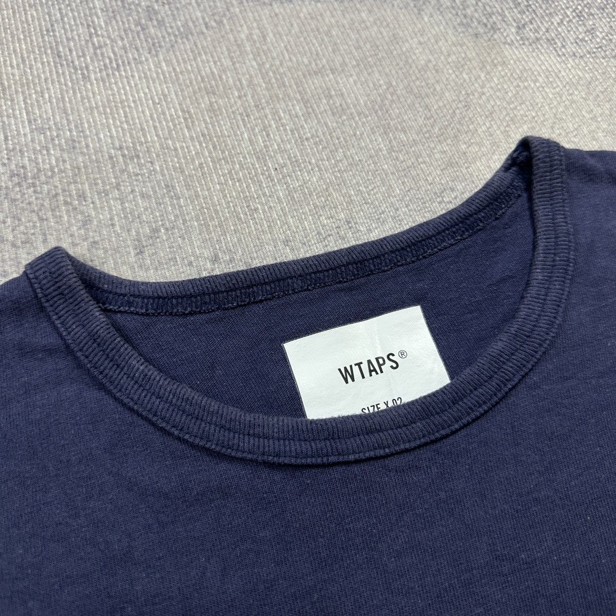 Wtaps Wtaps Navy Tshirt Size US M / EU 48-50 / 2 - 2 Thumbnail