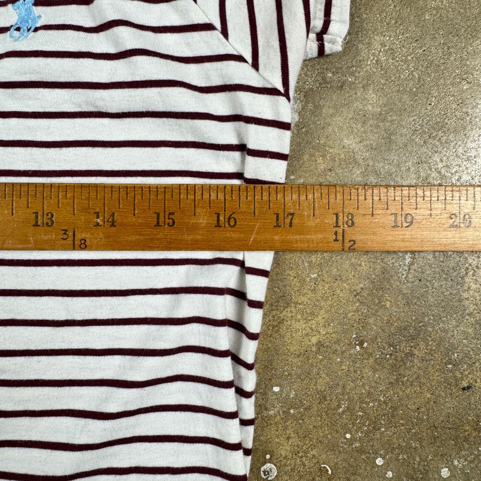 Ralph Lauren Sport Ralph Lauren Sport Y2K Women’s XL Striped V-Neck T-Shirt Size XL / US 12-14 / IT 48-50 - 9 Thumbnail