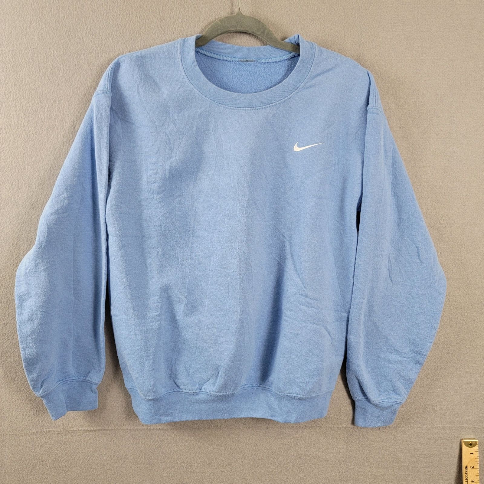 Nike Vintage Nike Sweatshirt Mini Swoosh, Ice Blue (234) Size US S / EU 44-46 / 1 - 1 Thumbnail