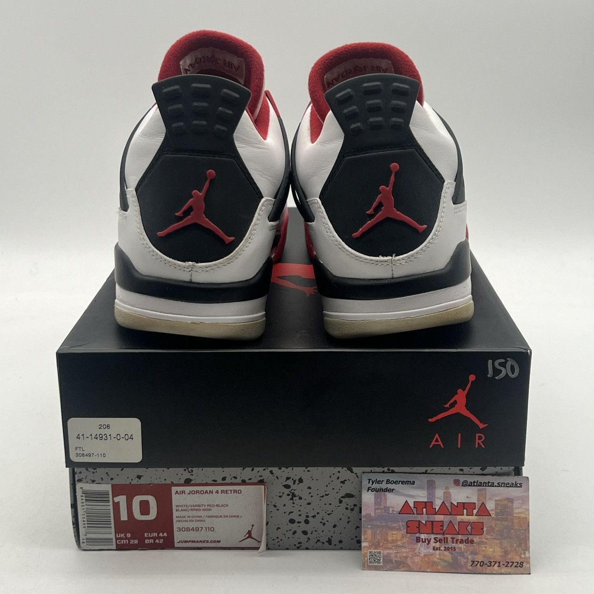 Jordan Brand Air Jordan 4 fire red Size US 10 / EU 43 - 3 Thumbnail