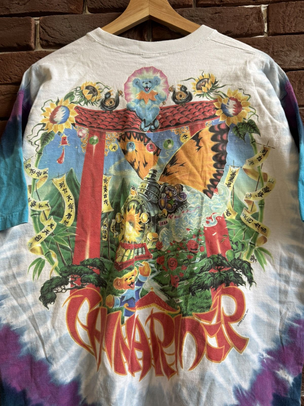 Band Tees Vintage Grateful Dead 90s China Town Tie Dye 1997 L Band Tee Size US L / EU 52-54 / 3 - 5 Thumbnail