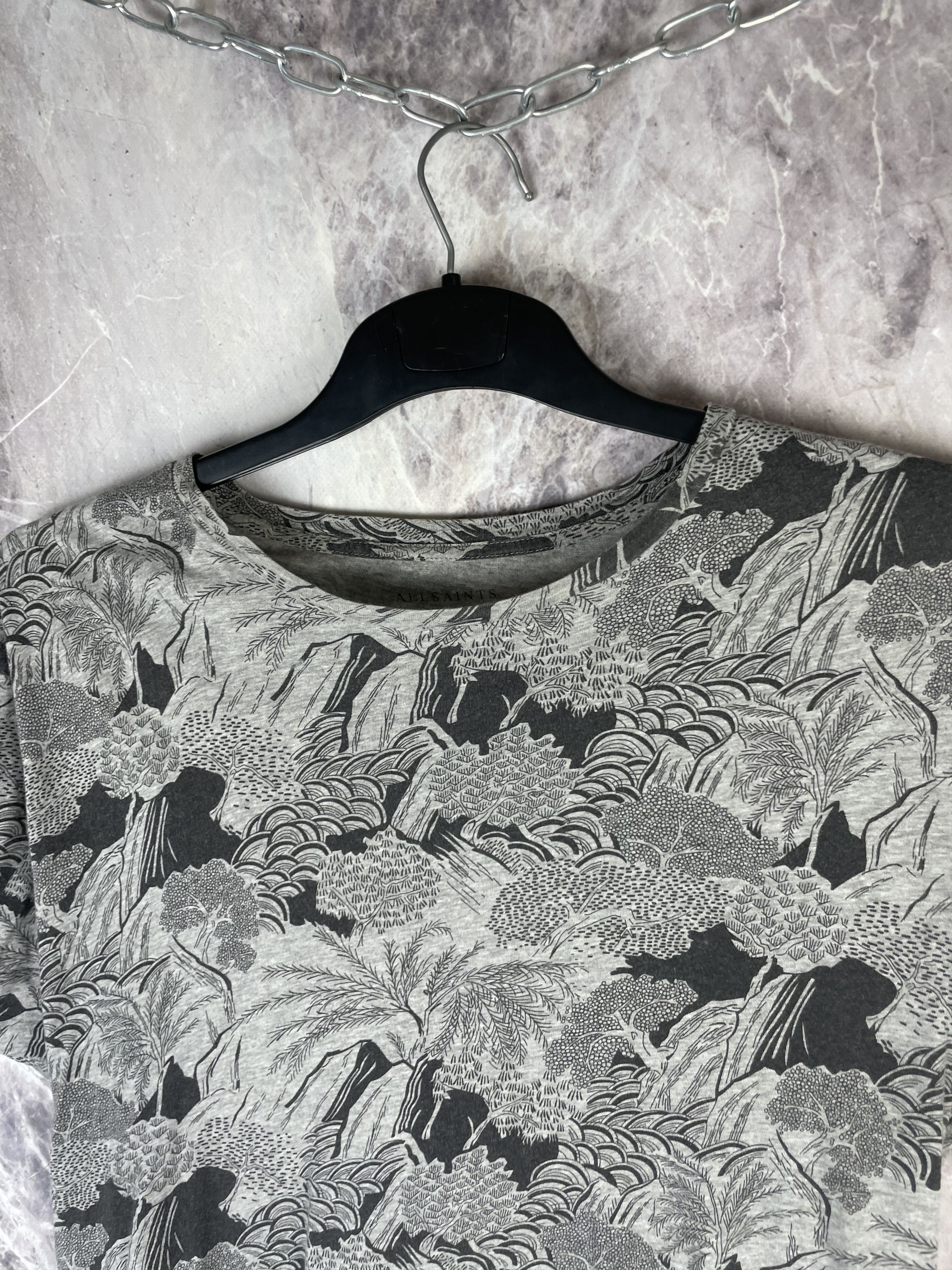 Allsaints Allsaints vintage japanes crew neck t-shirt y2k Size US M / EU 48-50 / 2 - 3 Thumbnail