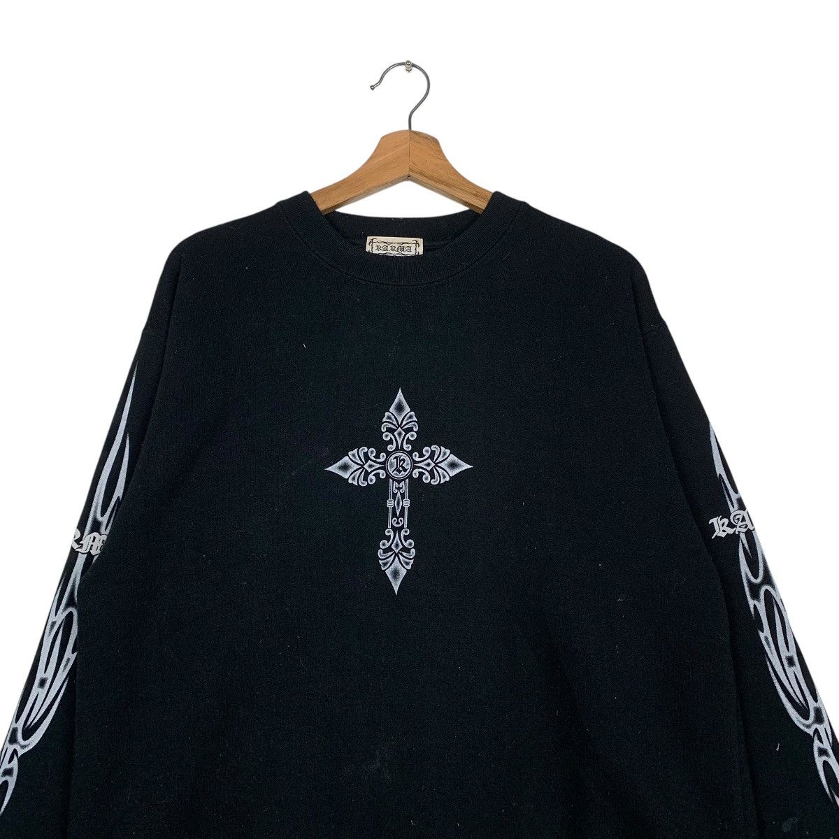 Japanese Brand Karma Cross Crewneck Sweatshirt Size US M / EU 48-50 / 2 - 2 Thumbnail