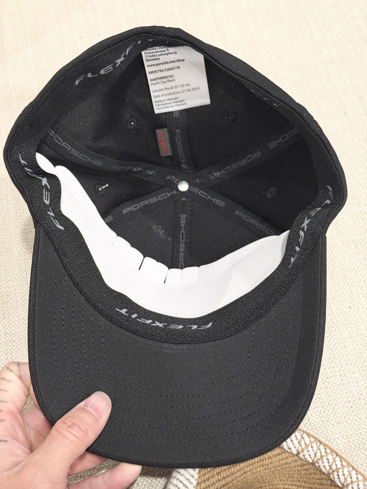 Members Only Iconic Porsche Jumbo Badge Logo Hat Cap Size ONE SIZE - 6 Thumbnail