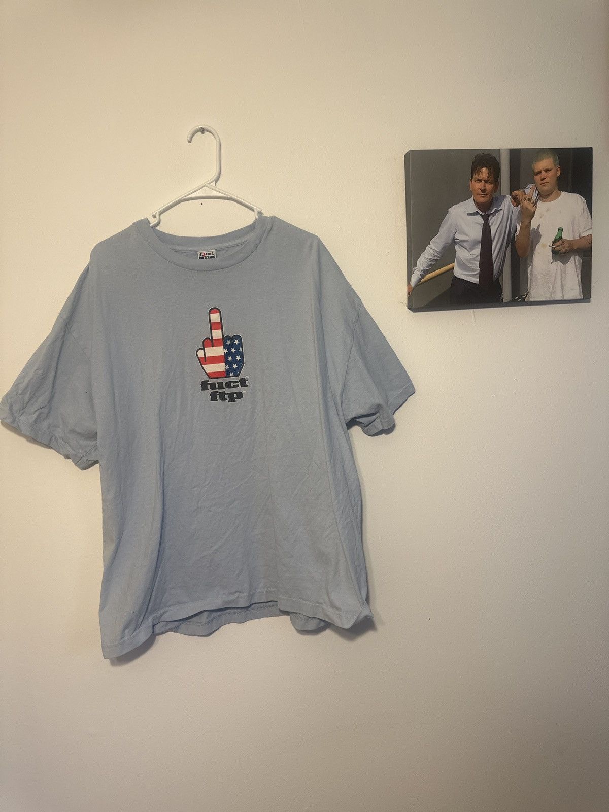 Fuck The Population Baby Blue FTP/FUCT middle finger Size US XXL / EU 58 / 5 - 1 Preview