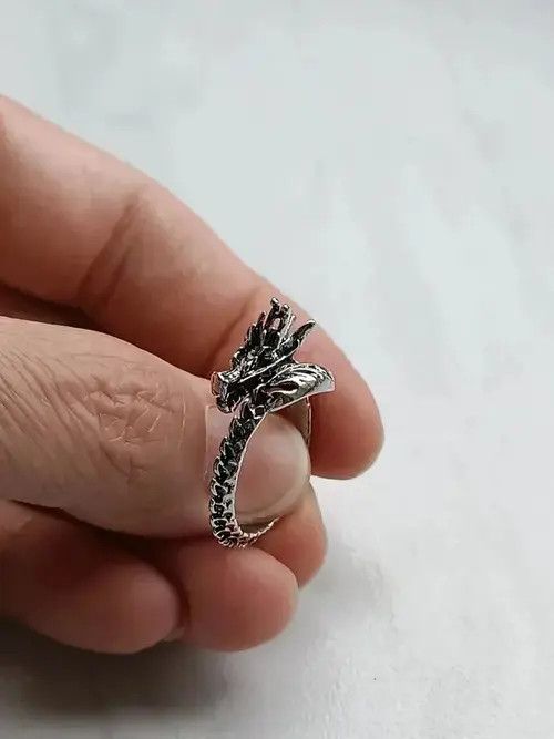 Japanese Brand Dragon Adjustable Ring Size ONE SIZE - 4 Thumbnail