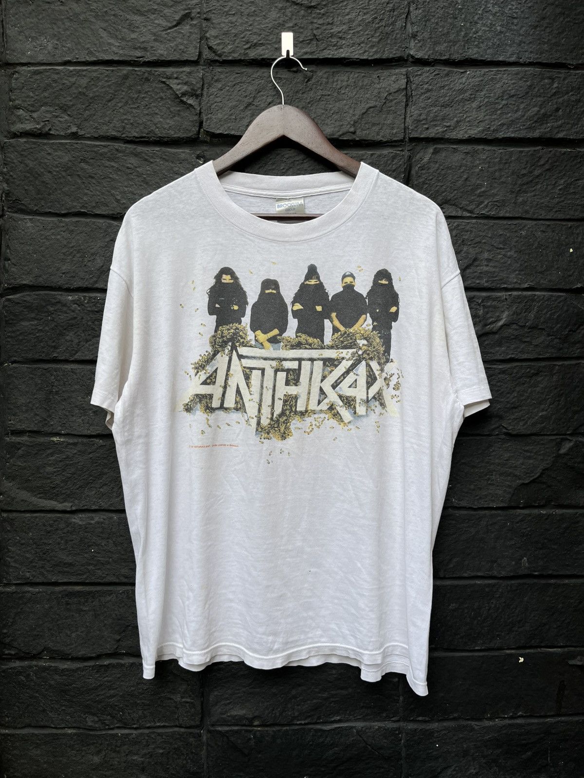 Band Tees Vintage Anthrax Attack of the Killes bee’s tour 1991 Size US XL / EU 56 / 4 - 1 Thumbnail