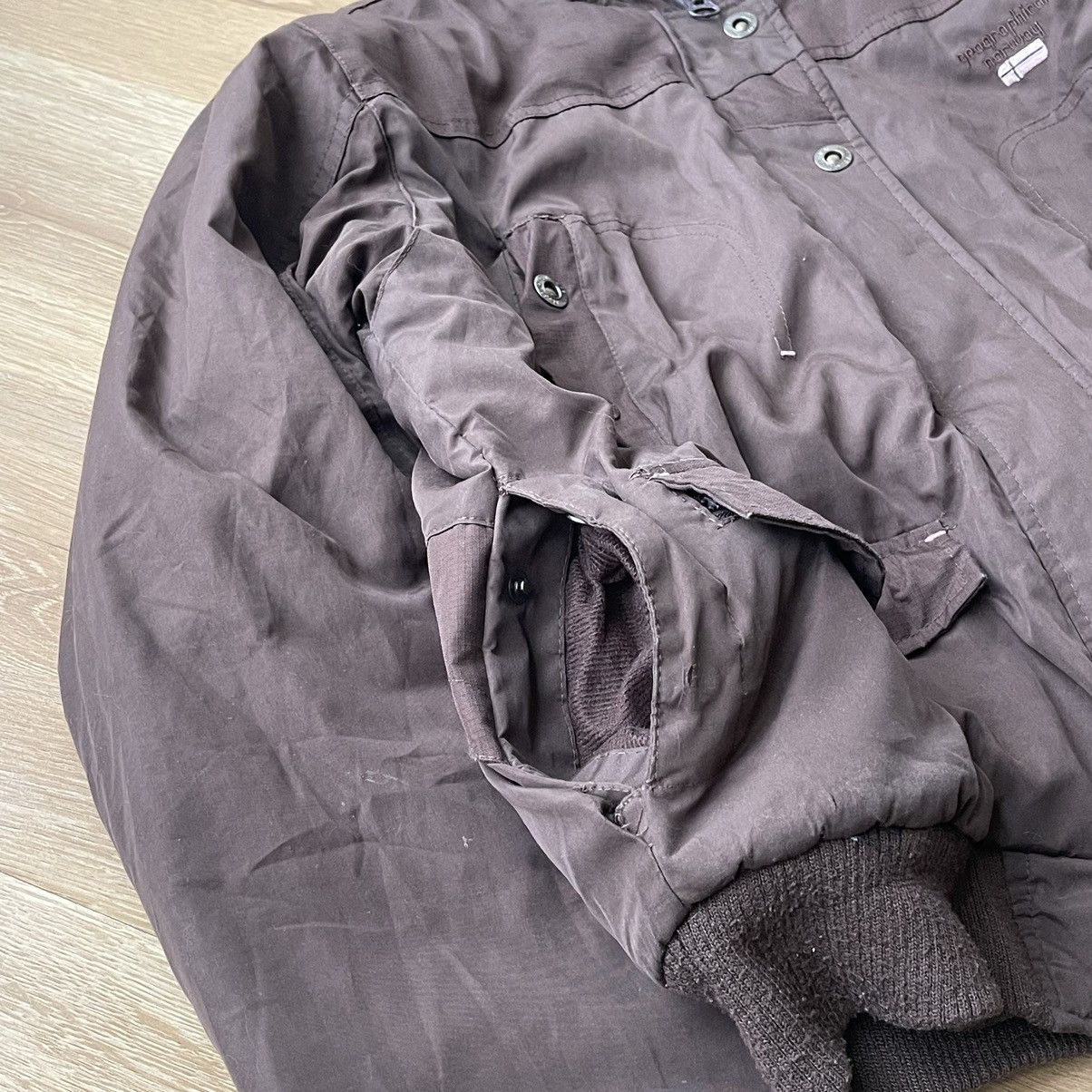 If Six Was Nine Vintage Fur Multi Pocket Bomber Jacket LGB Style Size US L / EU 52-54 / 3 - 12 Thumbnail