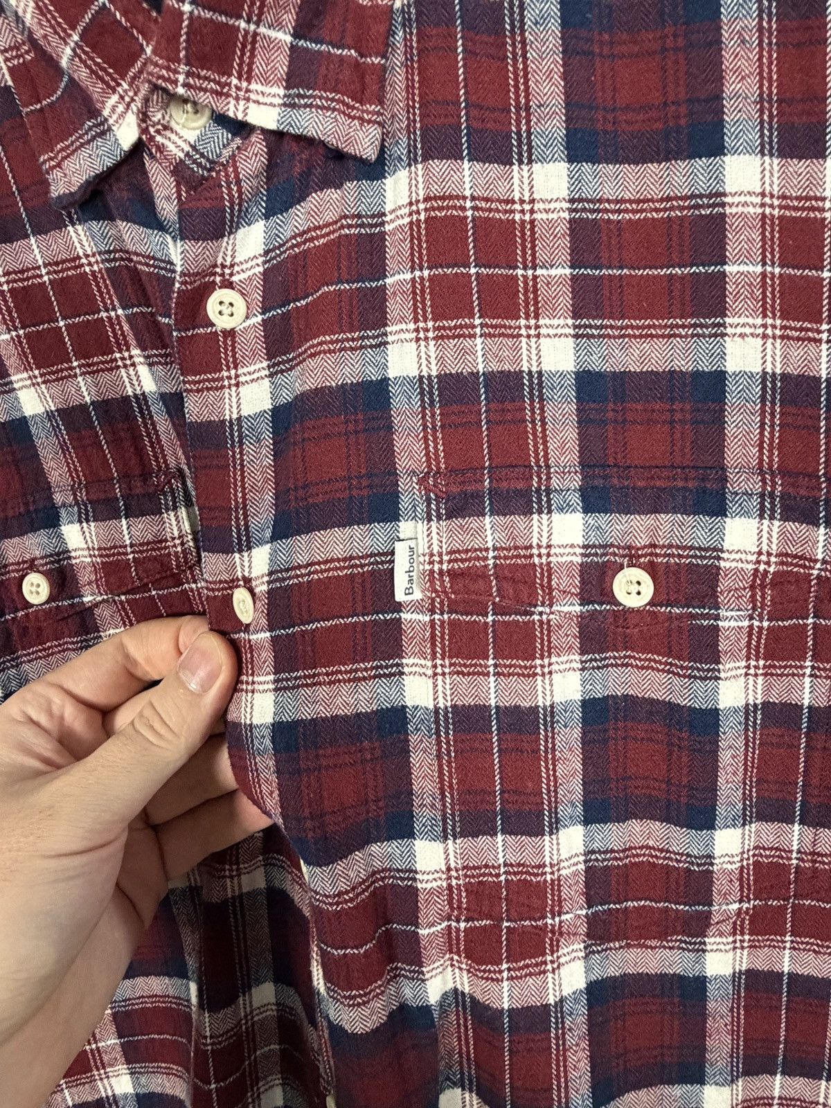 Barbour Barbour Copinsay Long Sleeve Plaid Shirt Button Up Size L Size US L / EU 52-54 / 3 - 6 Thumbnail