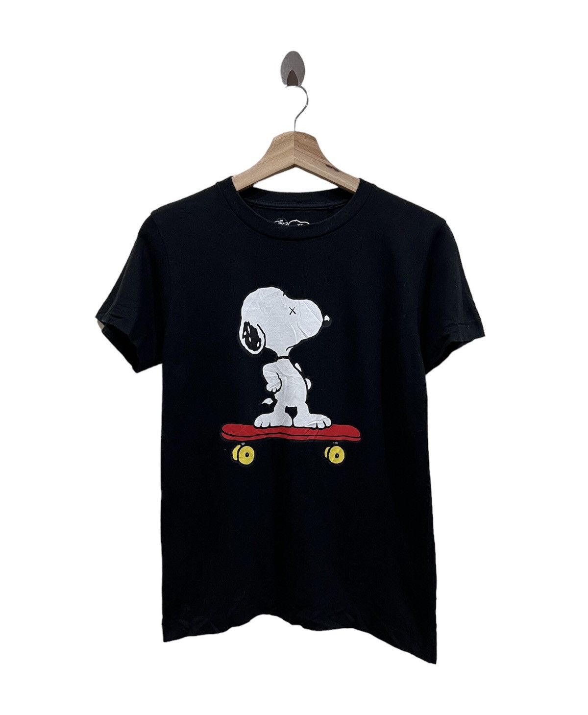 image of Kaws Uniqlo Shirt in Black, Men's (Size XS)