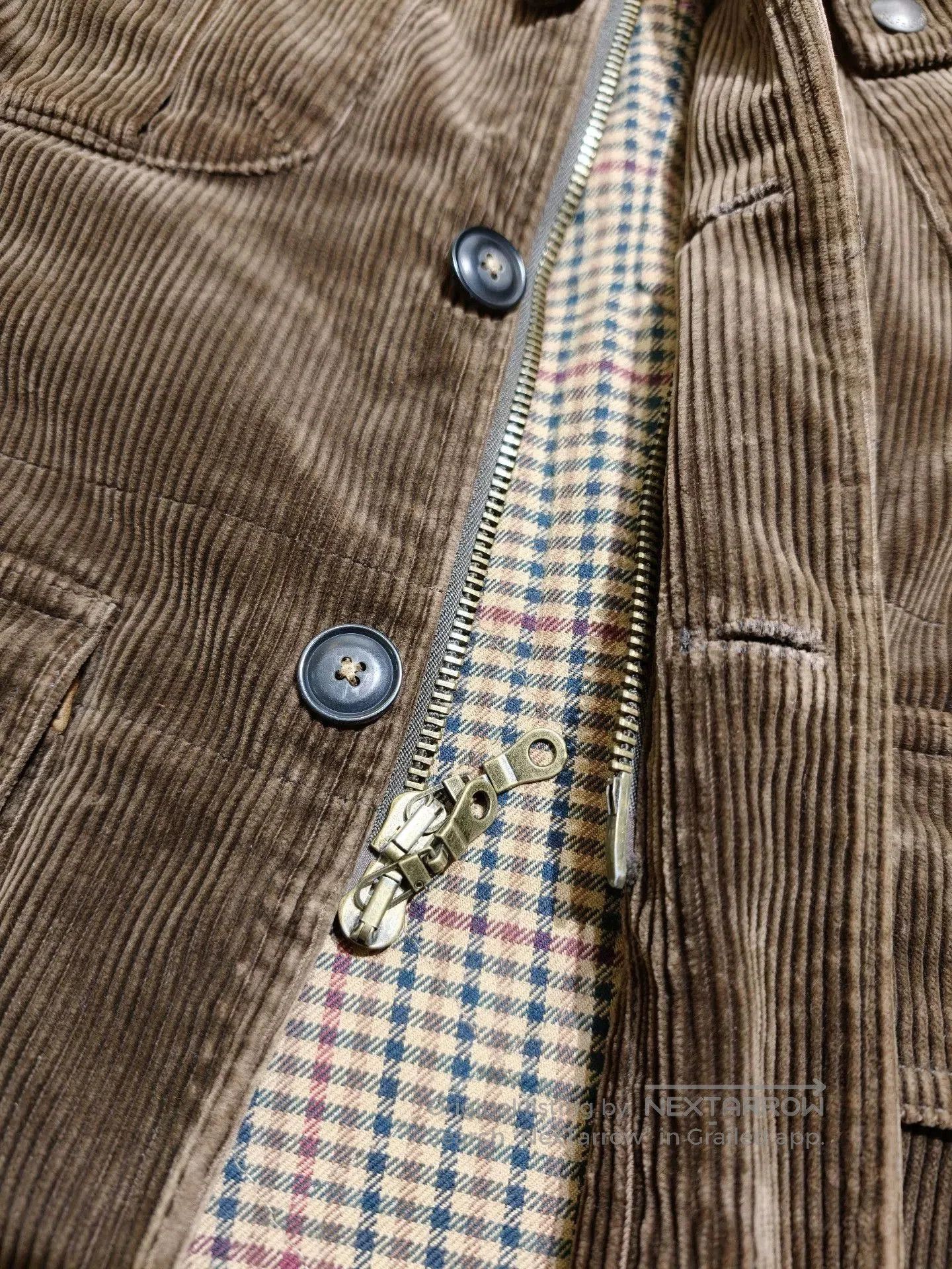RRL Ralph Lauren RRL Ralph Lauren Corduroy Leather Trim Jacket. Size US S / EU 44-46 / 1 - 6 Thumbnail
