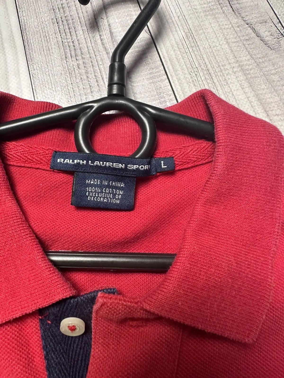 Polo Ralph Lauren Vintage polo Ra Lauren size Men's S, women's L logo rare Size US S / EU 44-46 / 1 - 4 Thumbnail