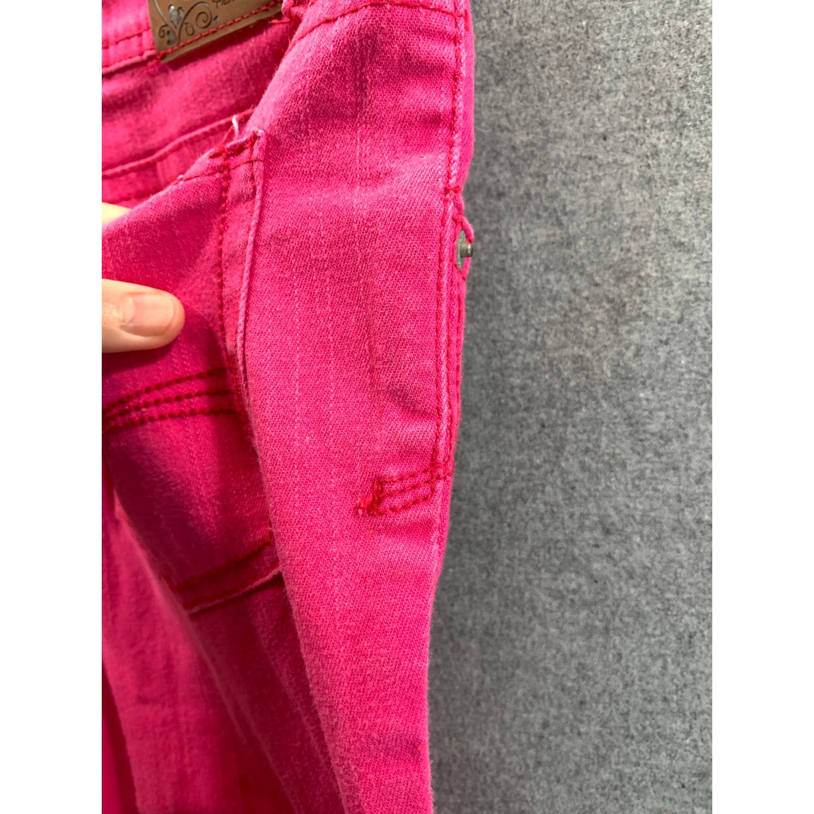 Other Justice Premium Jeans Women Size 16.5 Pink Jeans Size 38" / US 16 / IT 52 - 10 Thumbnail