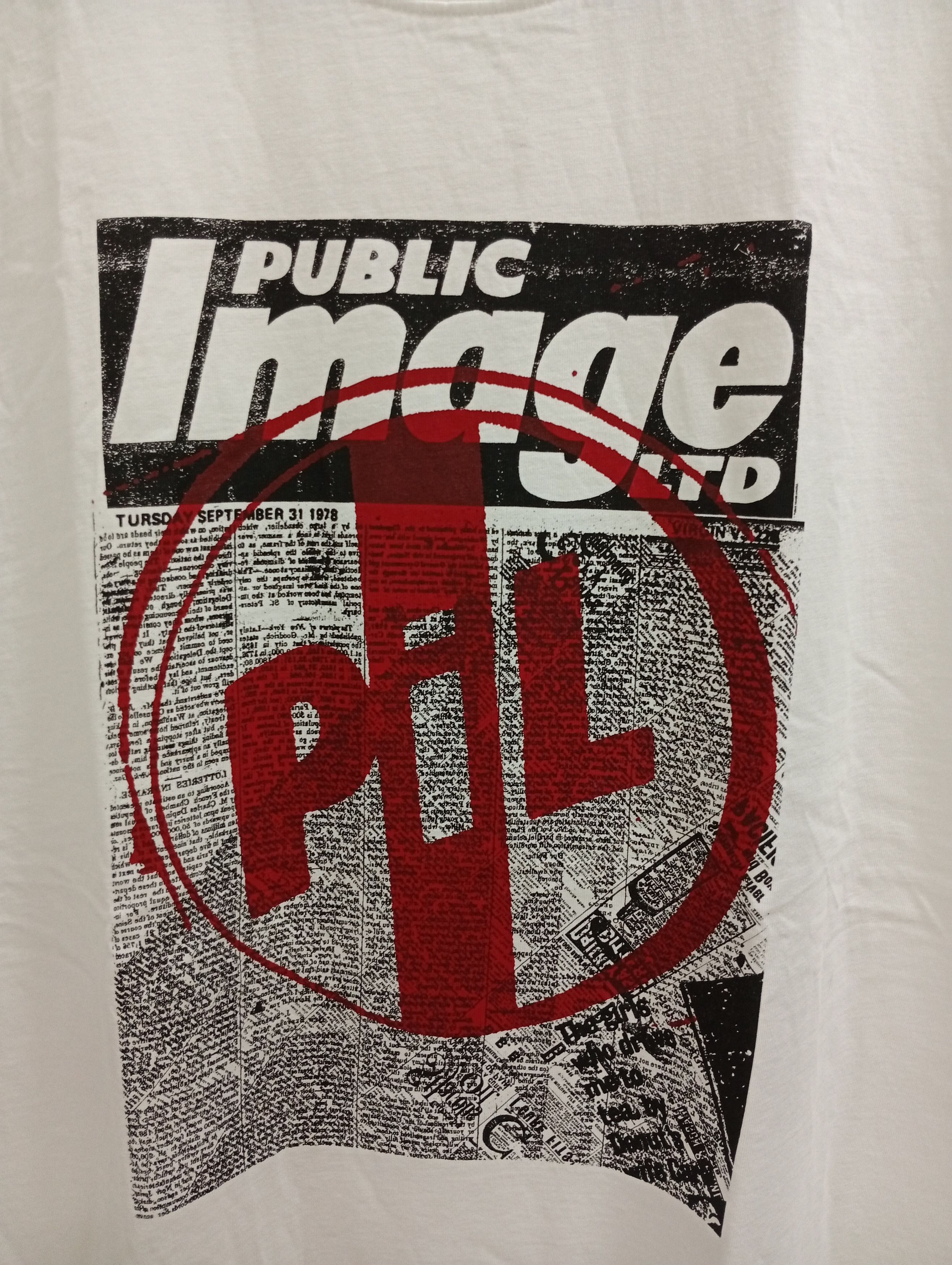 Band Tees × GU × Vintage 🔥🔥GU x PiL Public Image Limited Sleeveless T-Shirt Size US XL / EU 56 / 4 - 17 Thumbnail