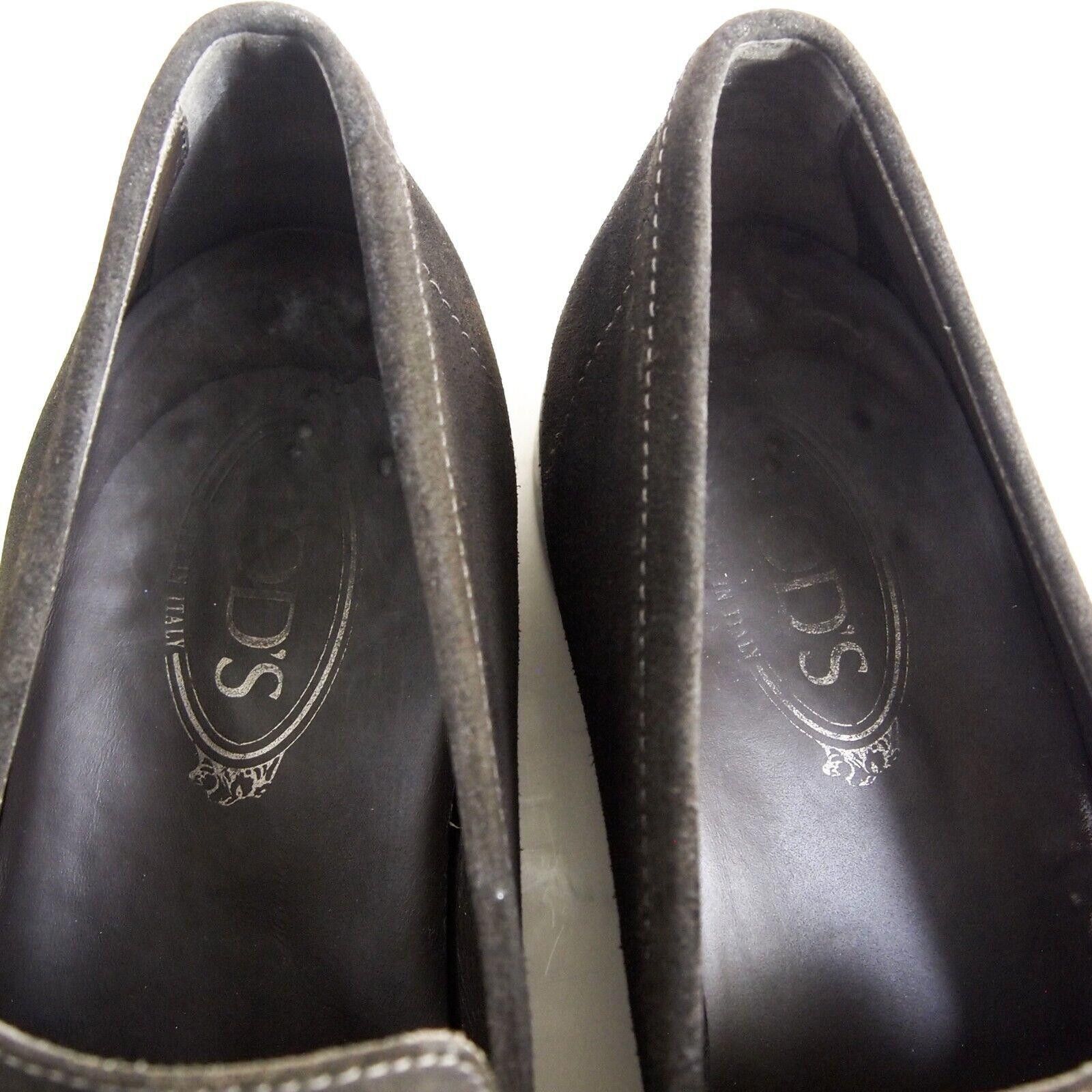Tod's TOD's Moccasin Loafers Brown Suede Mens EU 43.5 US 10.5 Size US 10.5 / EU 43-44 - 8 Thumbnail