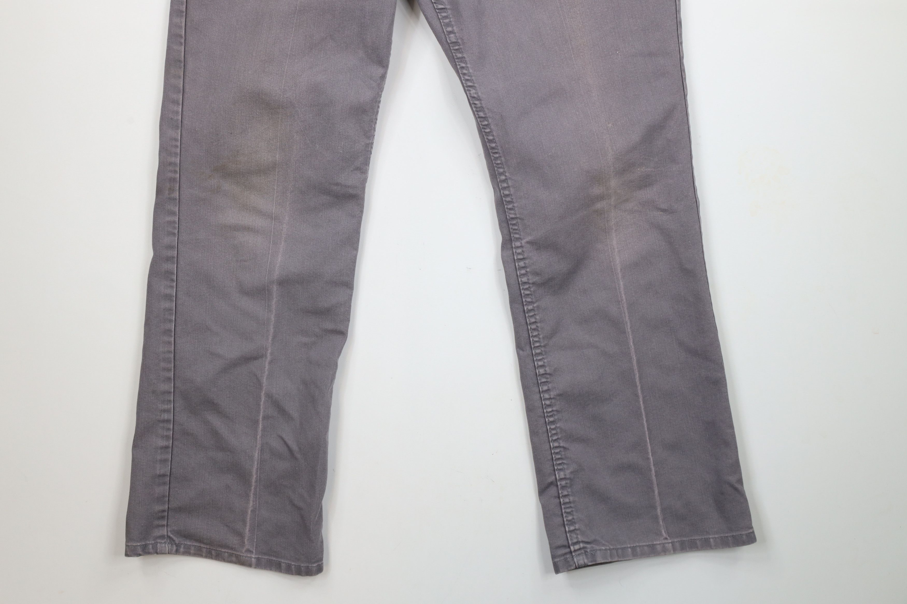 Vintage Vintage 70s Streetwear Canvas Wide Leg Bell Bottoms Pants Size US 36 / EU 52 - 4 Thumbnail