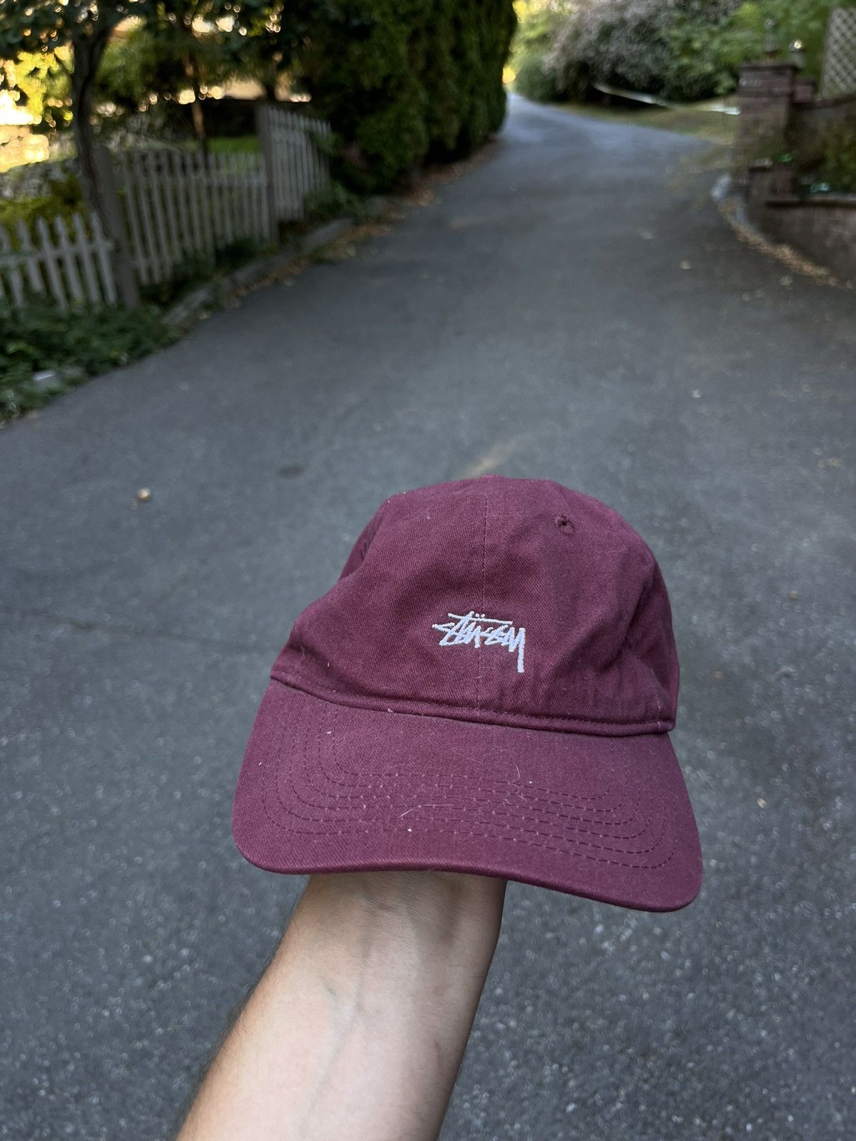 Stussy Stussy Logo Cap Hat Size ONE SIZE - 1 Thumbnail