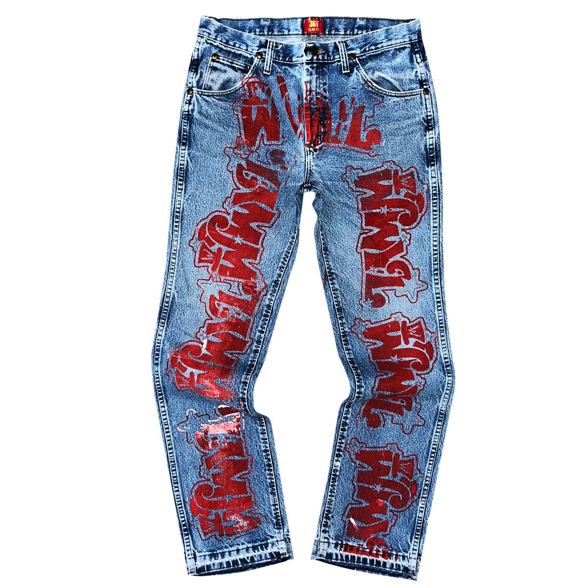 Distressed Denim 1OF1 Denim by whyw0uldulie | Grailed