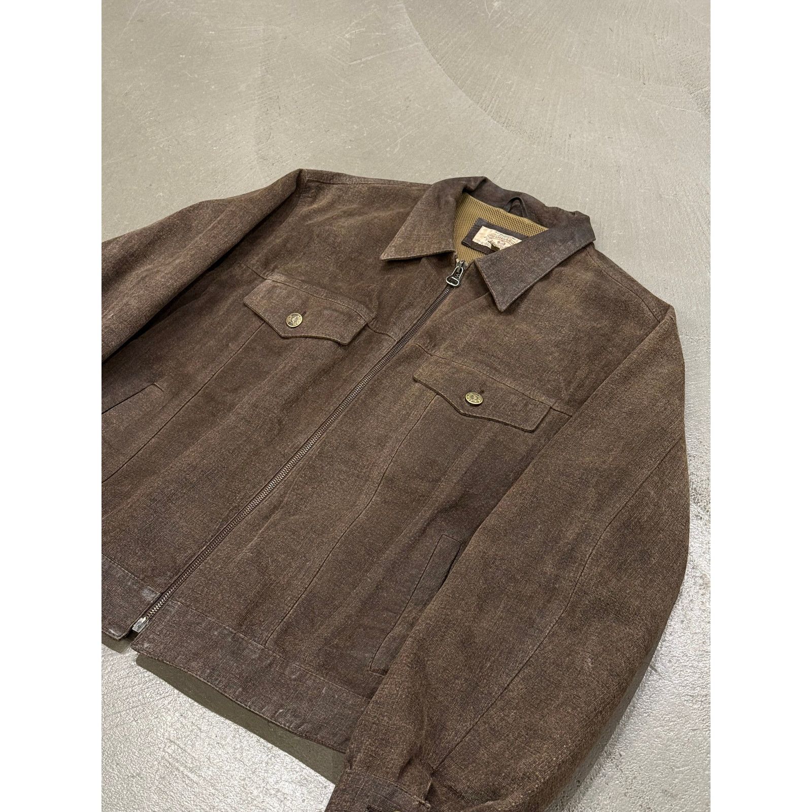 Giorgio Armani 1990s Armani leather work jacket Size US M / EU 48-50 / 2 - 3 Thumbnail