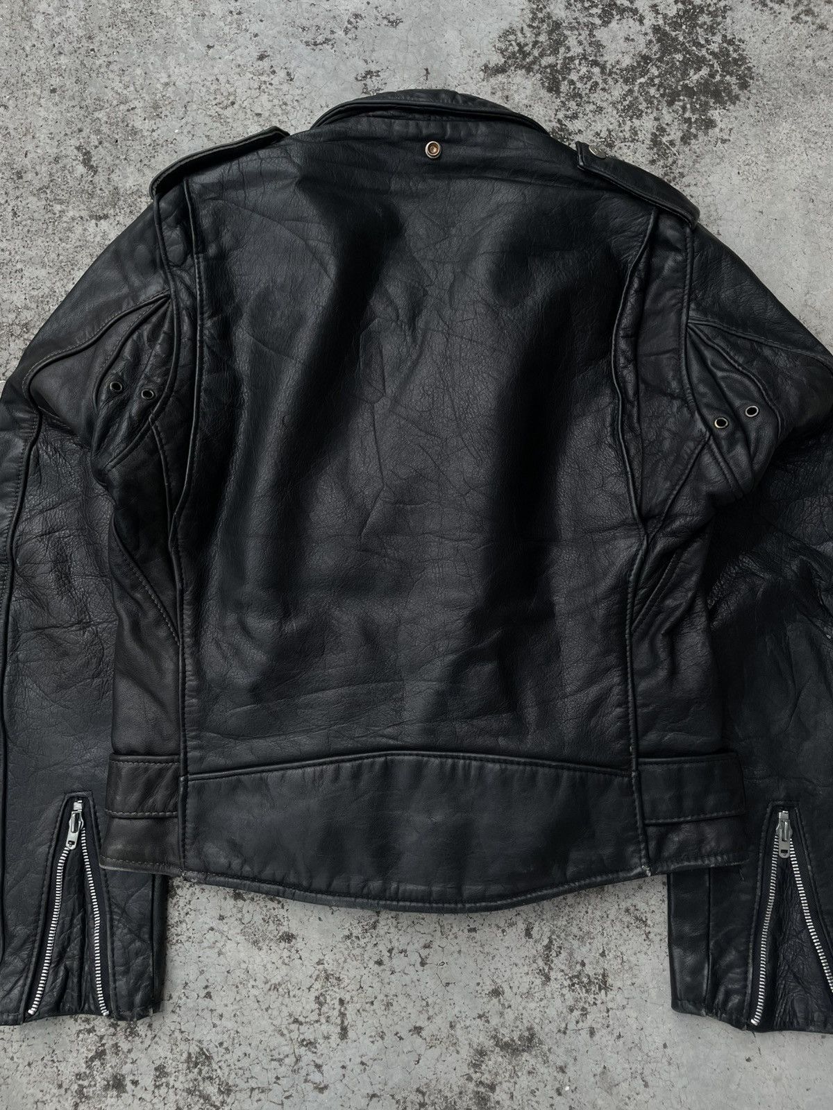 Schott Vintage Schott Perfecto 118 Leather Biker Jacket Size US S / EU 44-46 / 1 - 13 Thumbnail