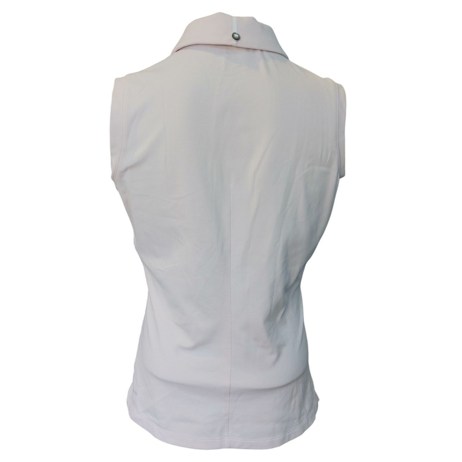 Adidas Adidas AdiPure Women M Light Pink/White Sleeveless Golf Top Size M / US 6-8 / IT 42-44 - 2 Thumbnail