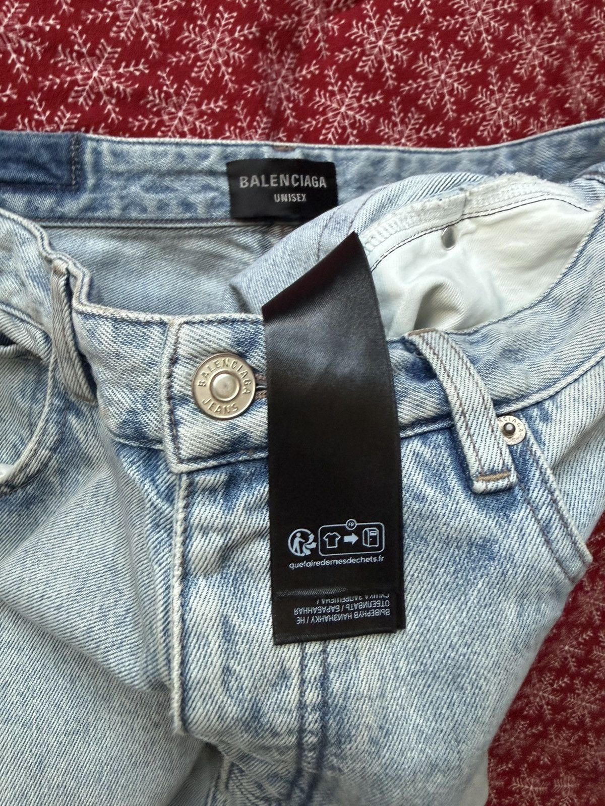 Balenciaga Balenciaga Baggy Denim Light Blue Wash Size US 32 / EU 48 - 8 Thumbnail