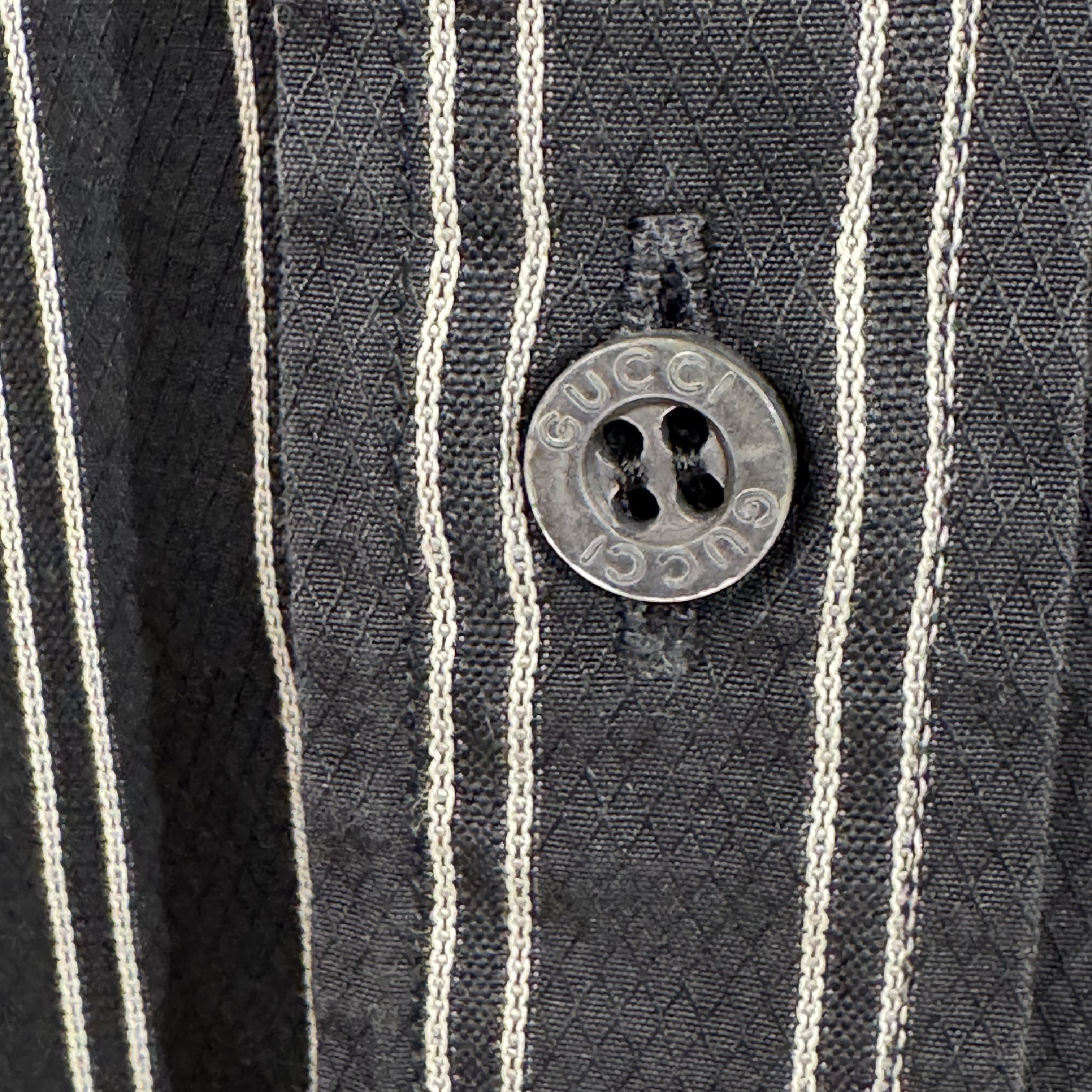 Gucci Gucci Stripe Long Sleeve Shirt Size US M / EU 48-50 / 2 - 5 Thumbnail