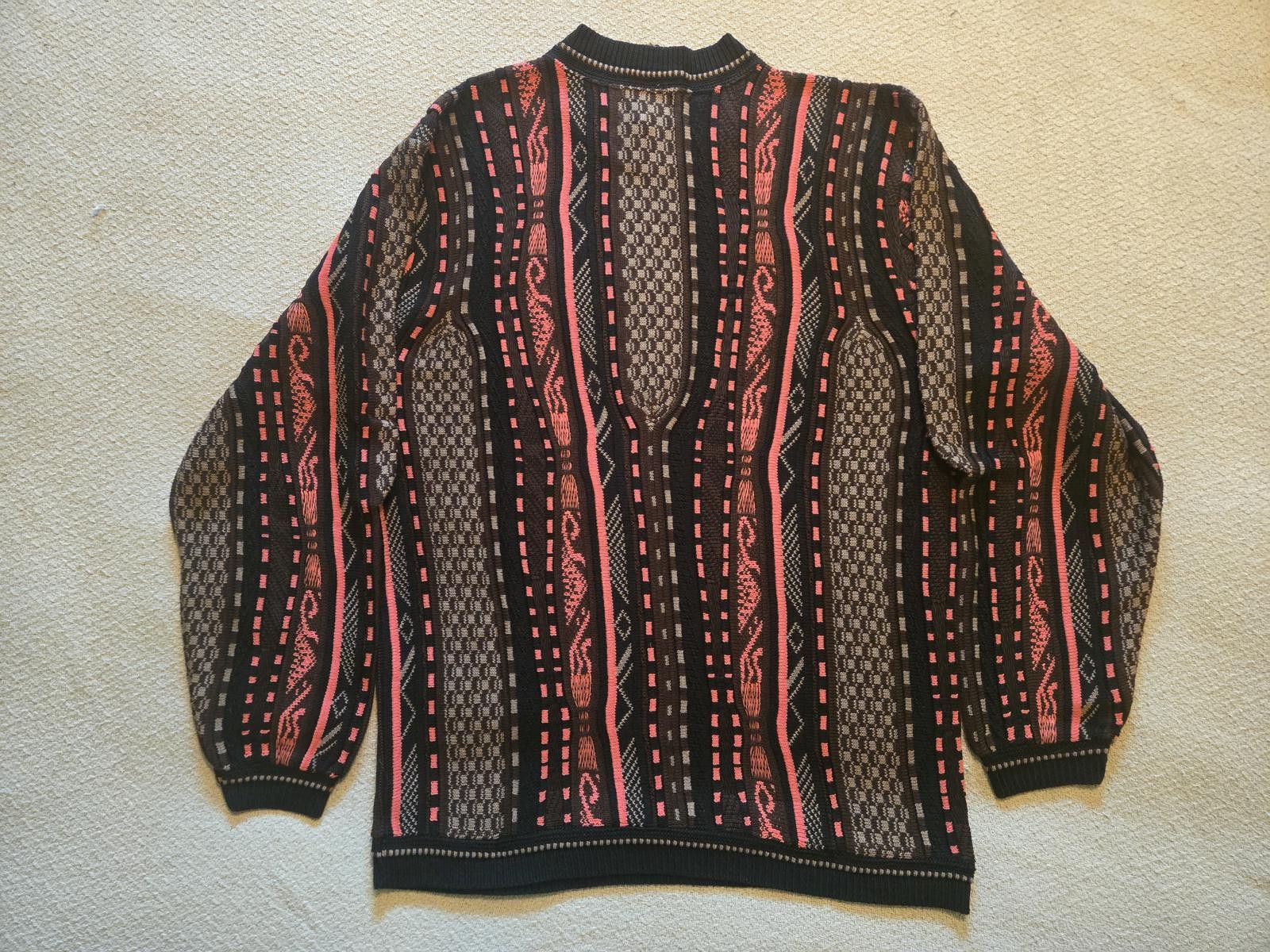Other Steven Land Sweater M (NWT) | Retro Jacquard Pattern Knit Size US M / EU 48-50 / 2 - 4 Thumbnail