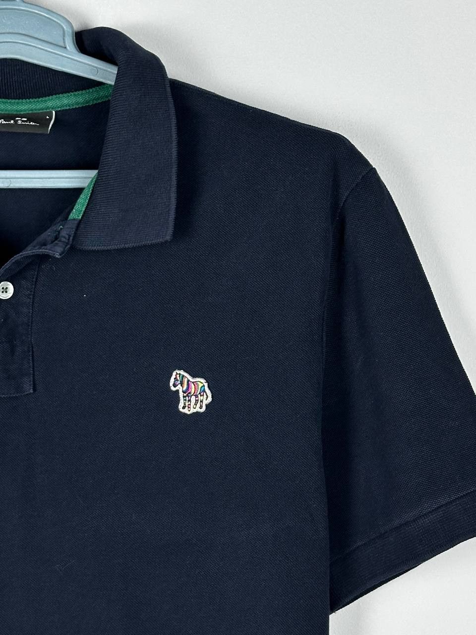 Paul Smith Paul Smith Designer Iconic Zebra Logo Polo t-shirt Size US L / EU 52-54 / 3 - 4 Thumbnail