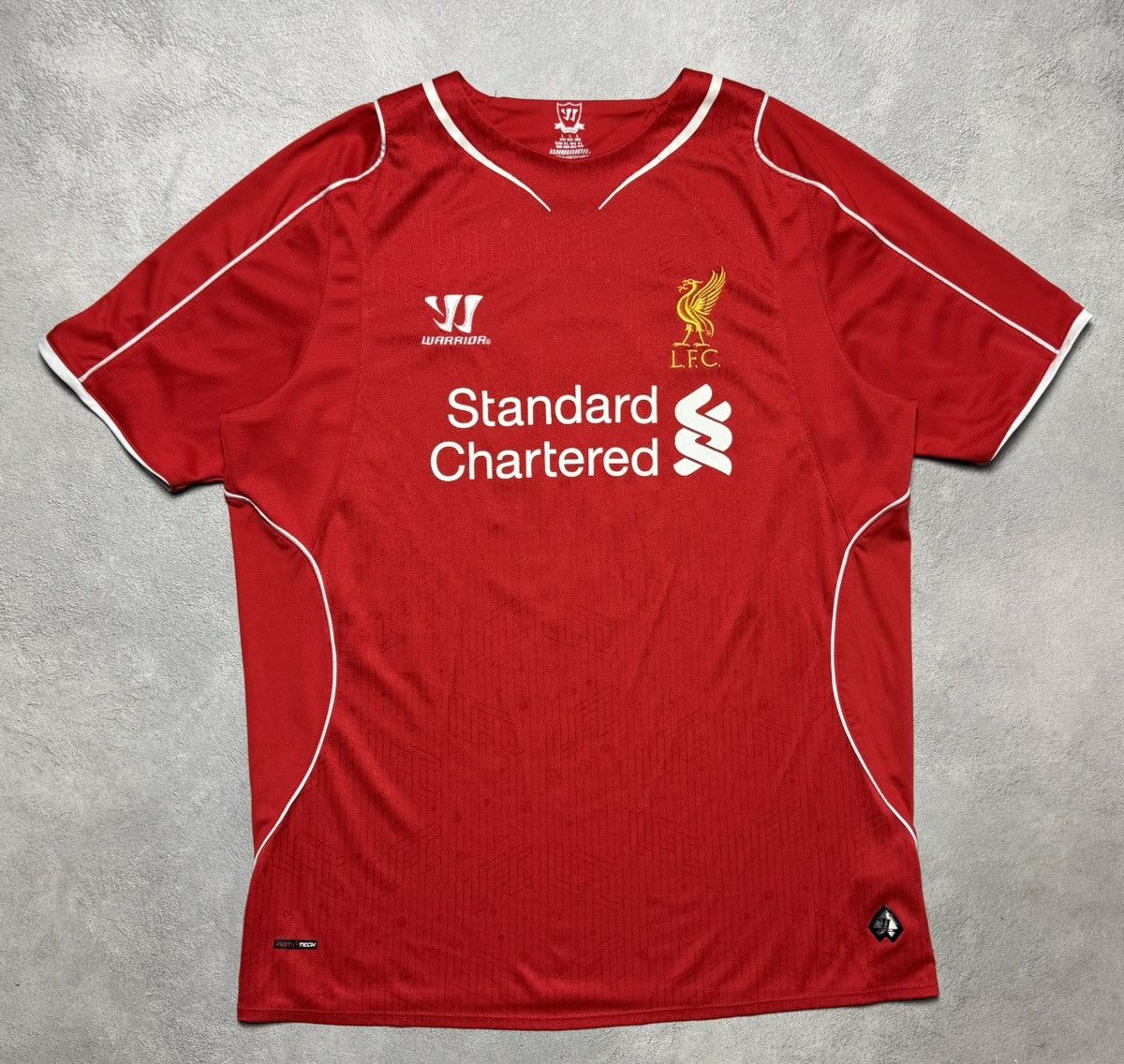 Warrior Liverpool 2014 2015 Home Shirt Jersey Warrior #8 Gerrard Size US L / EU 52-54 / 3 - 1 Thumbnail
