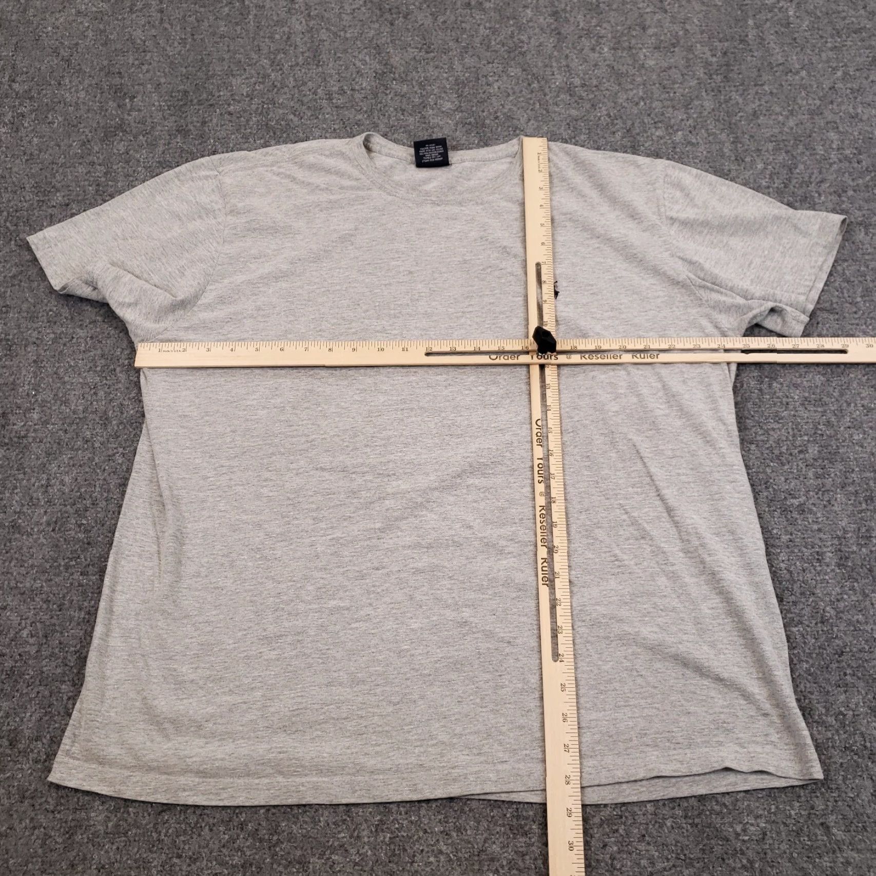 Ralph Lauren Ralph Lauren Polo Mens XL Extra Large Gray Logo Crew Neck Casual T Shirt Size US XL / EU 56 / 4 - 2 Thumbnail