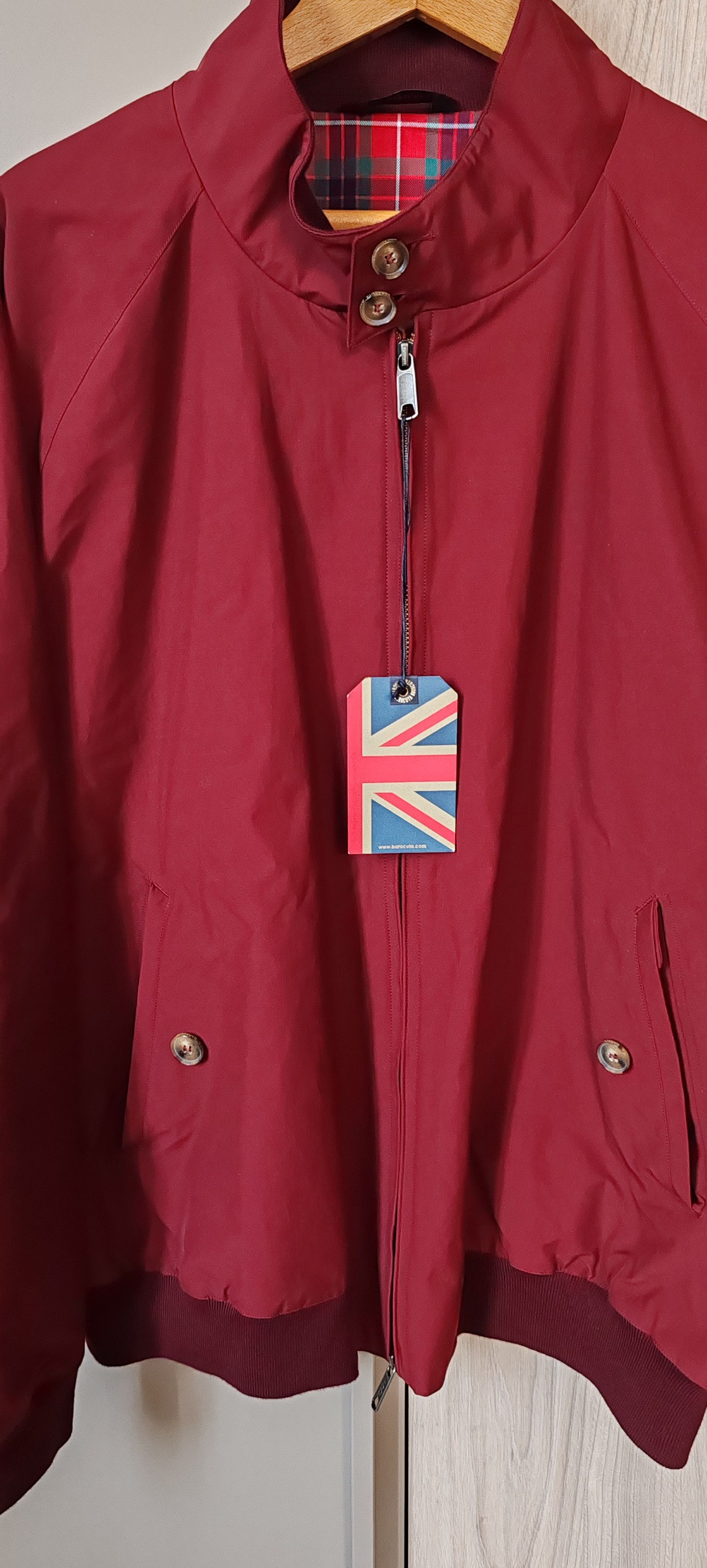Baracuta Veste Bordeau Baracuta G9 /Classic Clot 5232 Tg:48Uk. Size US M / EU 48-50 / 2 - 2 Thumbnail