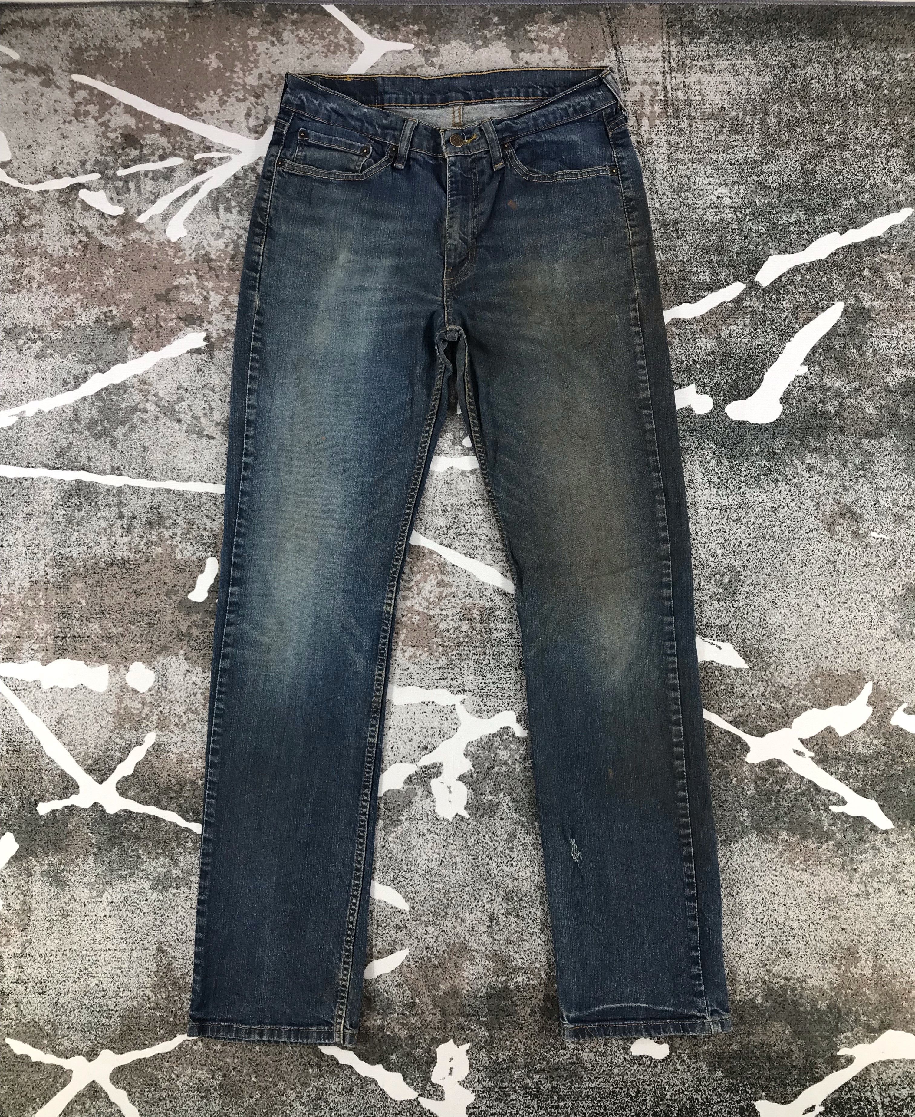 Levi's Vintage Levis 514 Jeans Dirty Blue Wash Denim KJ569 Size US 32 / EU 48 - 1 Thumbnail