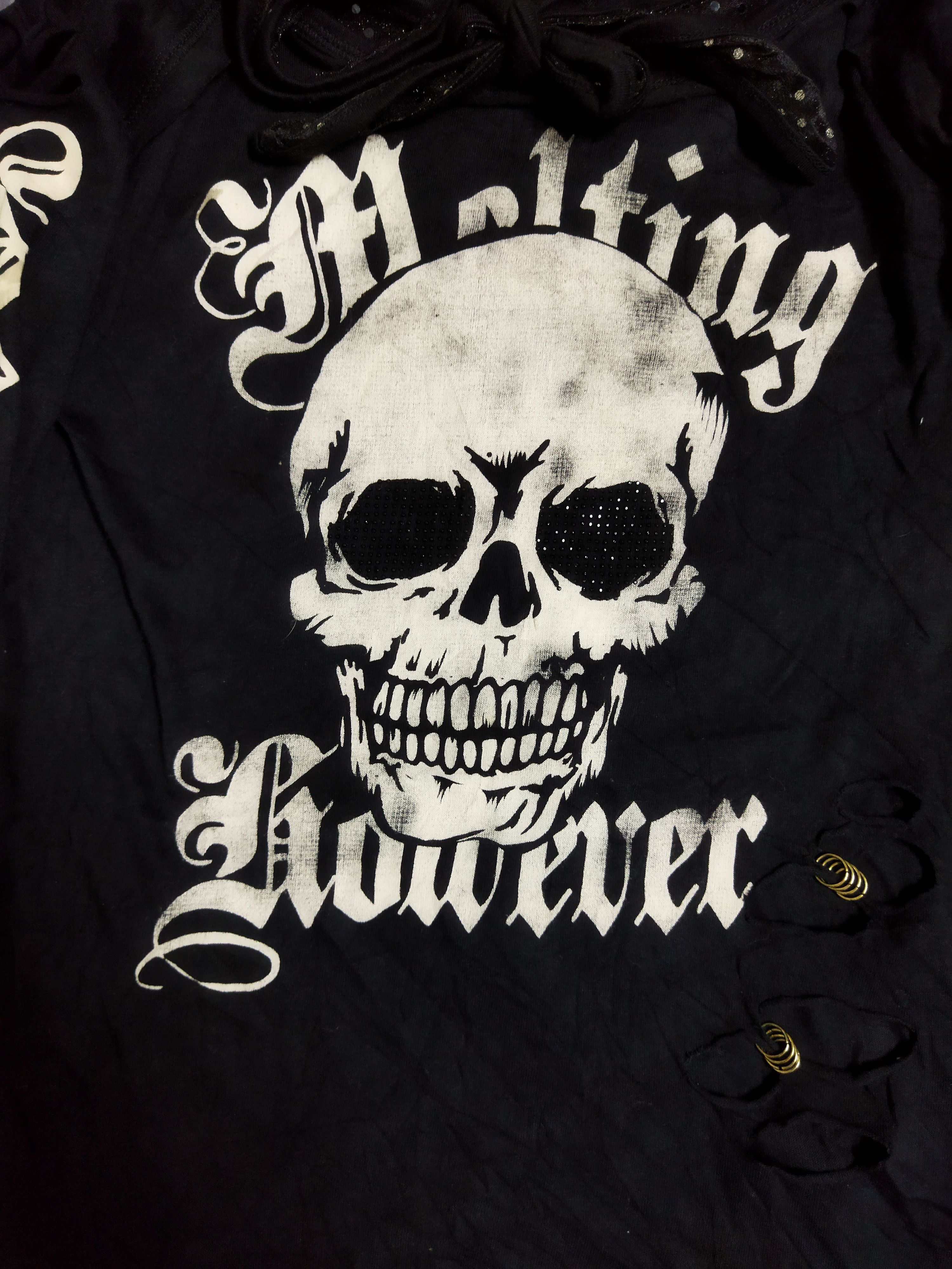 20471120 × Beauty Beast Dig Deep Punk / Gothic Tee Size S / US 4 / IT 40 - 3 Thumbnail