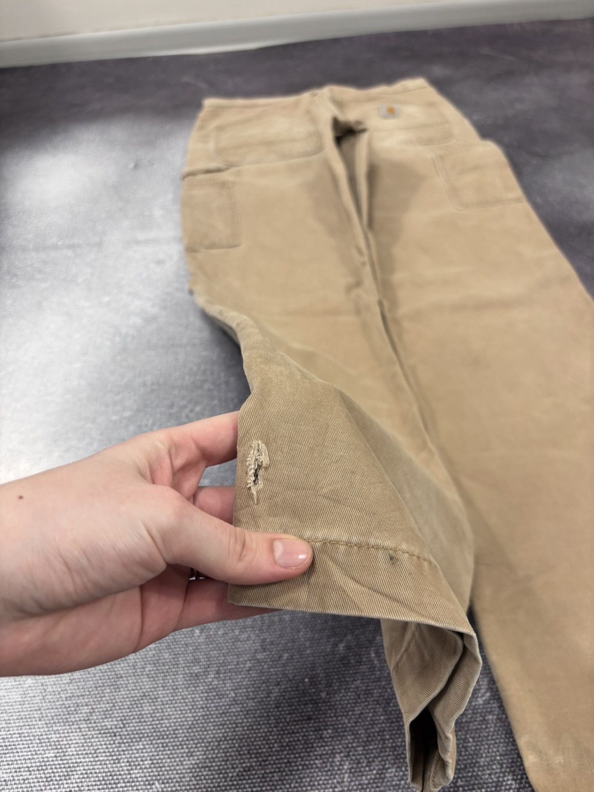 Carhartt Vintage Carhartt Relaxed Fit Distressed Utility Work Pants Size US 31 - 4 Thumbnail