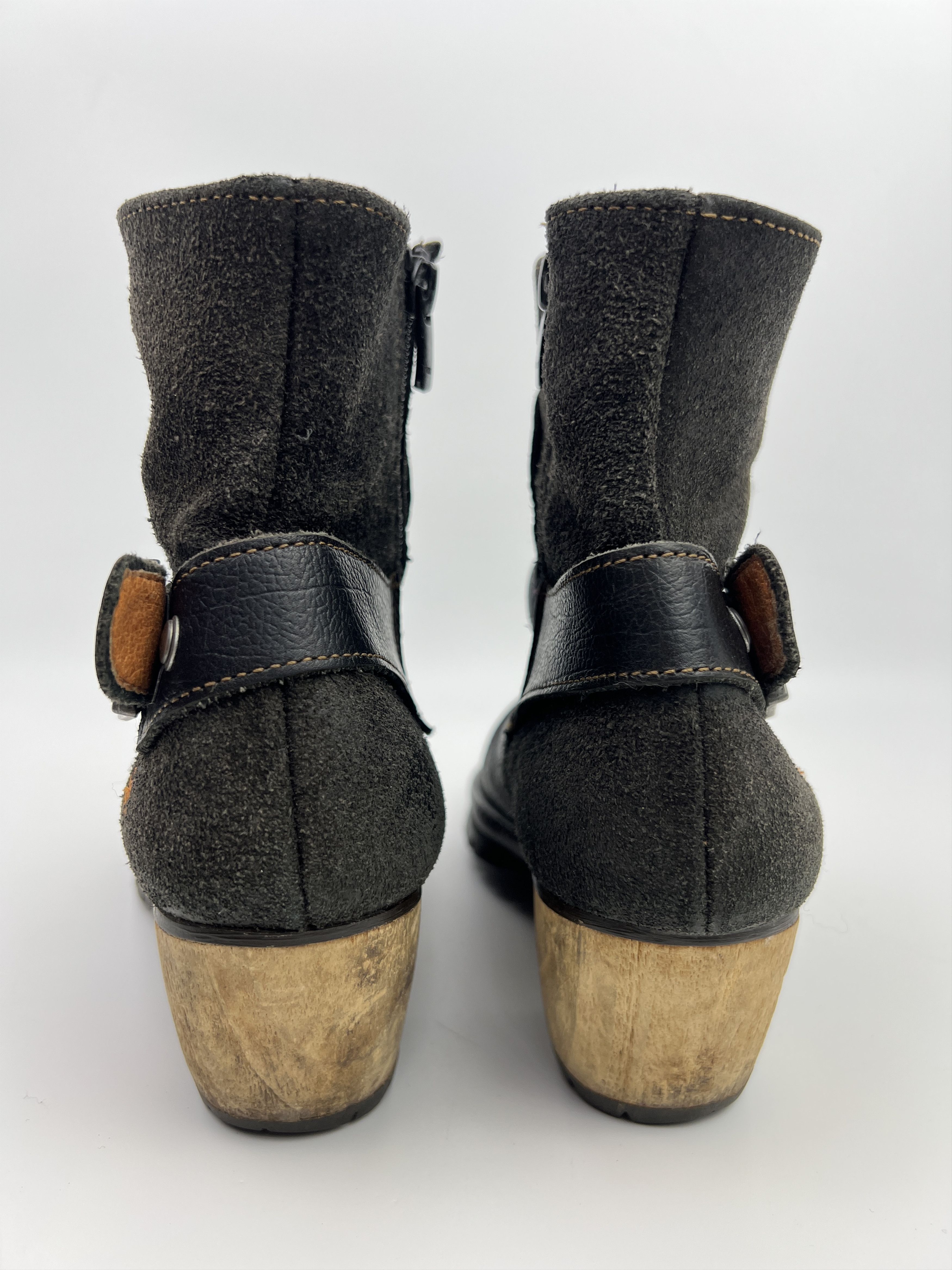 A.S.98 The Art Company Heels Ankle Avant Garde Boots Size US 9 / IT 39 - 7 Thumbnail