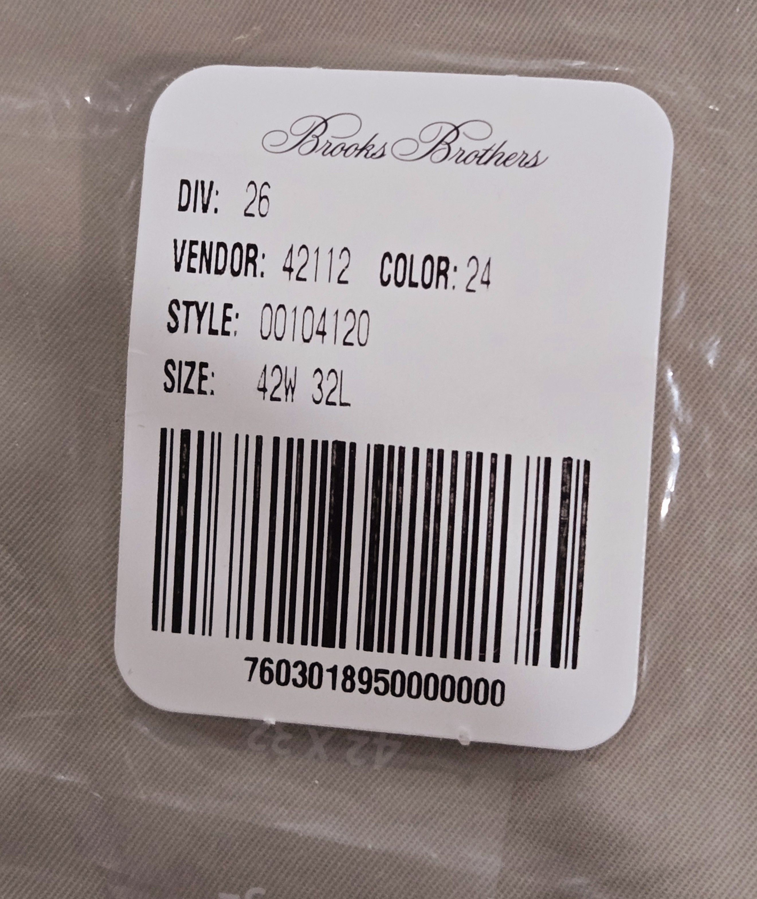 Brooks Brothers Brooks Brothers Elliot Fit Pant Size US 42 / EU 58 - 5 Thumbnail