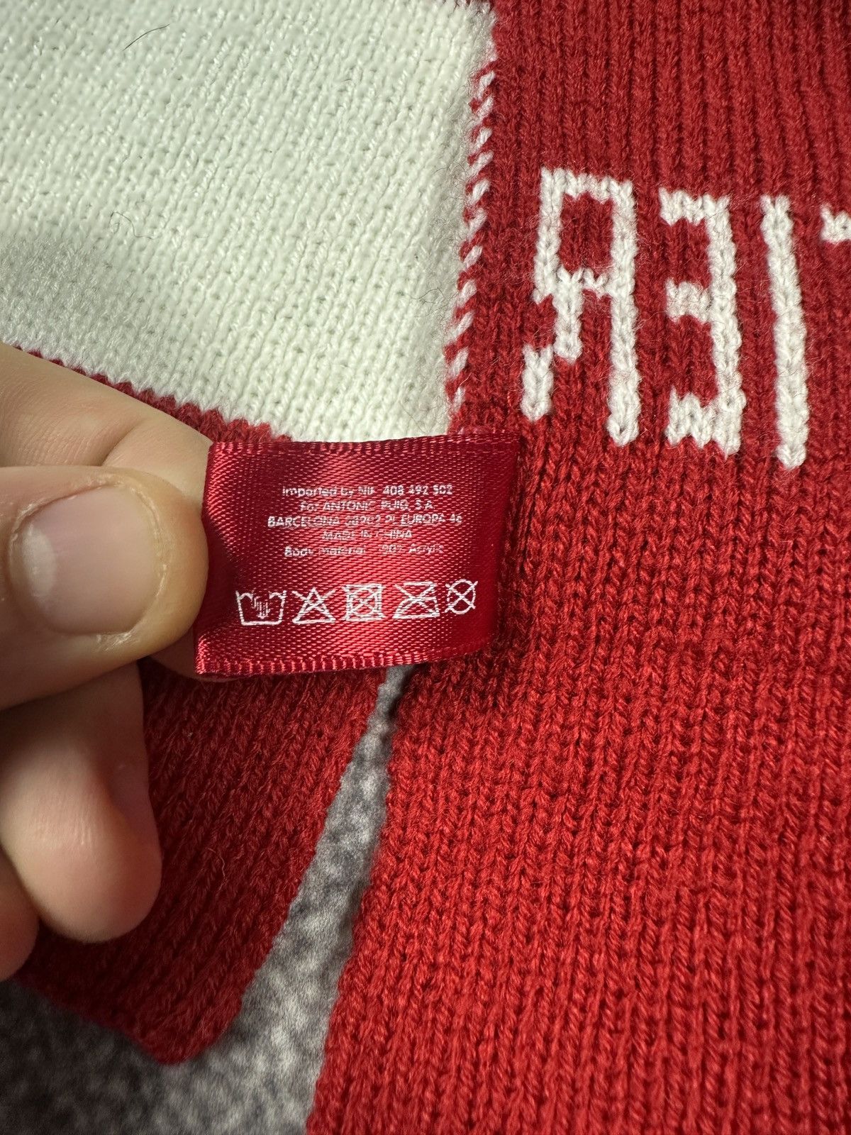 Jean Paul Gaultier Jean Paul Gaultier Logo I Love Scarf Very Rare 90s Luxury Size ONE SIZE - 4 Thumbnail