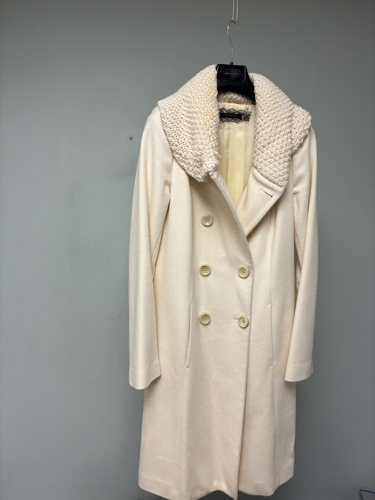 Patrizia Pepe Fluffy Collar Coat 42 Size M / US 6-8 / IT 42-44 - 7 Thumbnail