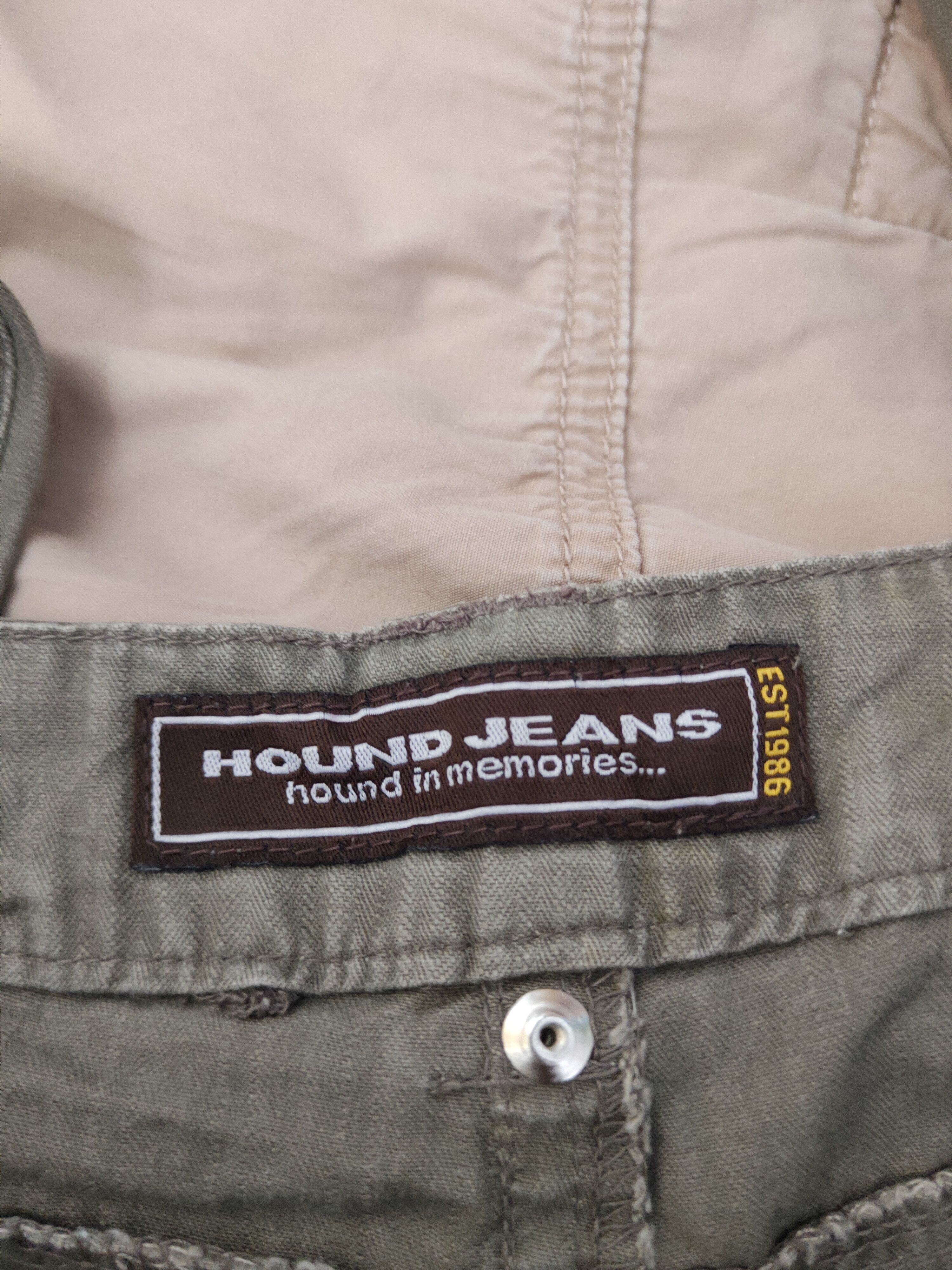 Japanese Brand DL Hound Olive Multipocket Tactical Cargo Pants #210 Size 28" / US 6 / IT 42 - 14 Thumbnail
