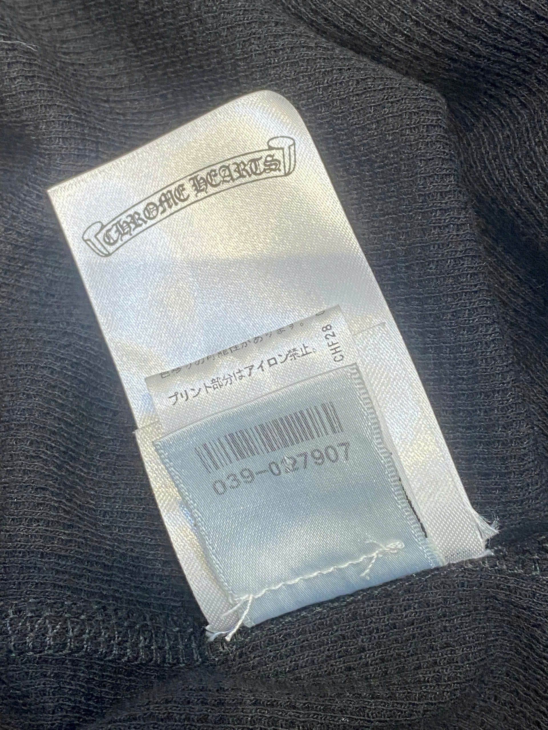 Chrome Hearts CHROME HEARTS Dagger Thermal Long T Shirt Size L / US 10 / IT 46 - 12 Thumbnail