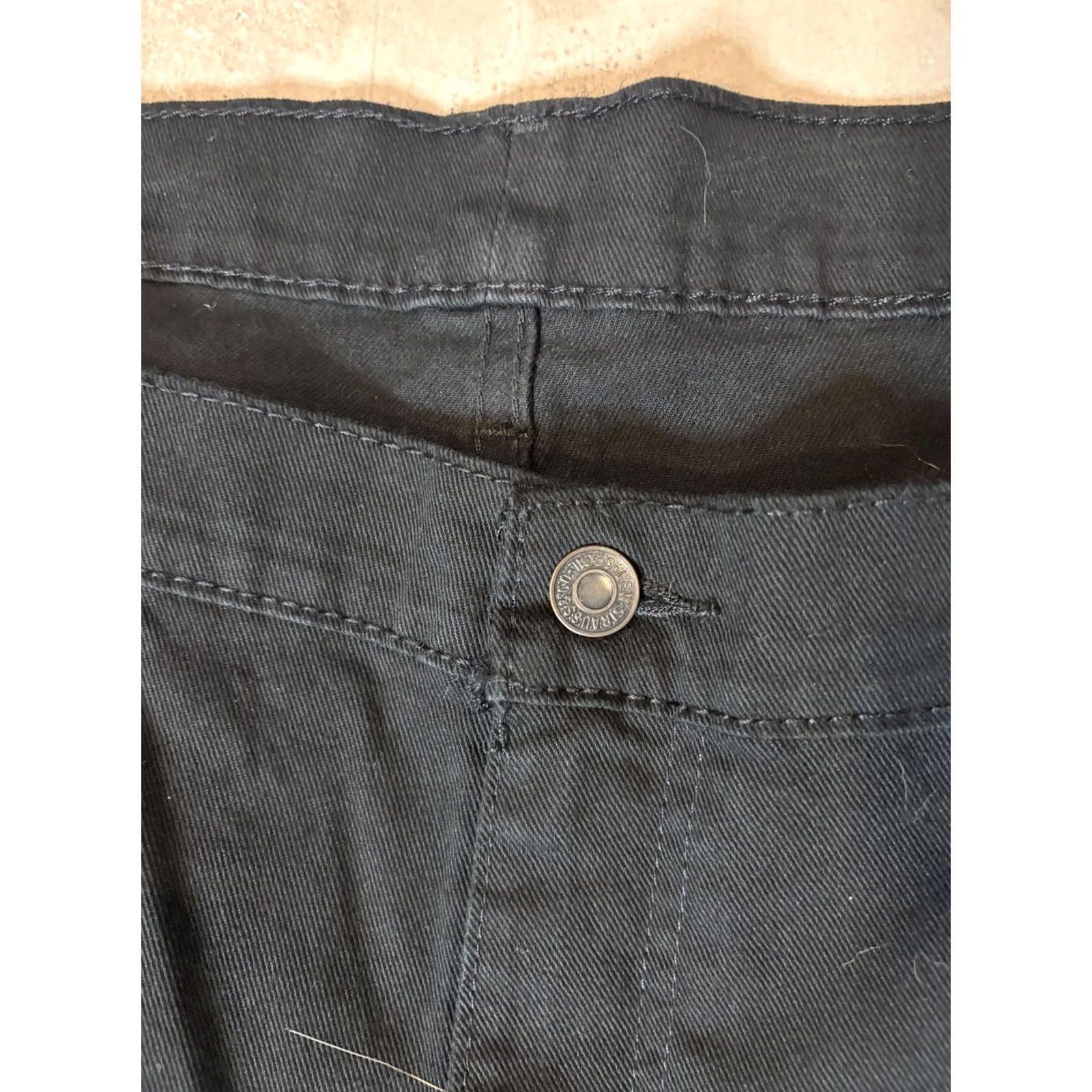 Levi's Levi's Jeans Mens Big & Tall 58x30 Black High Rise Tapered Fit Denim Pants 541 Size US 42 / EU 58 - 4 Thumbnail