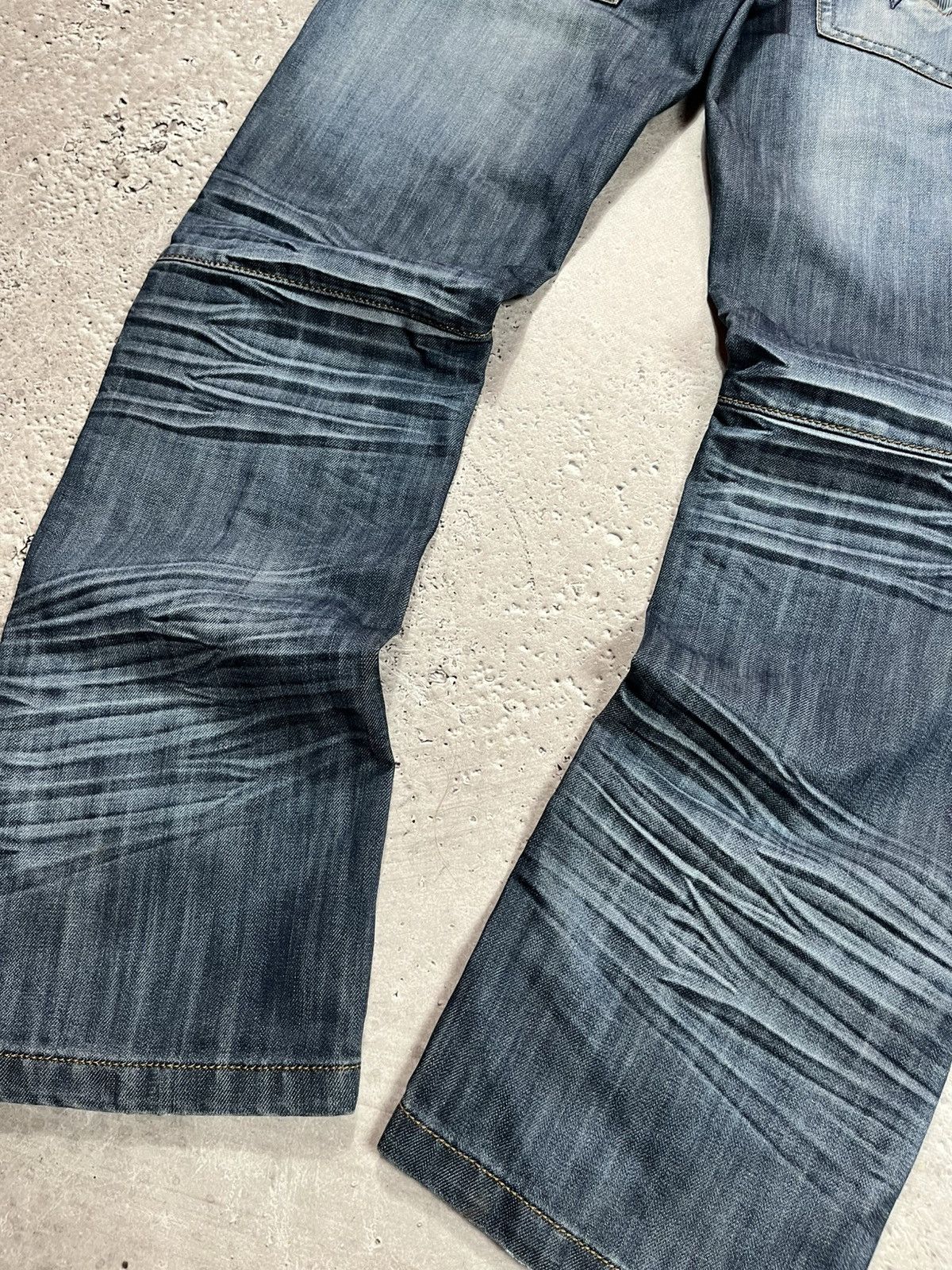 Other Y2K K&M Kosmo Lupo Distressed Jeans W30 Italy Streetwear Size US 30 / EU 46 - 6 Thumbnail
