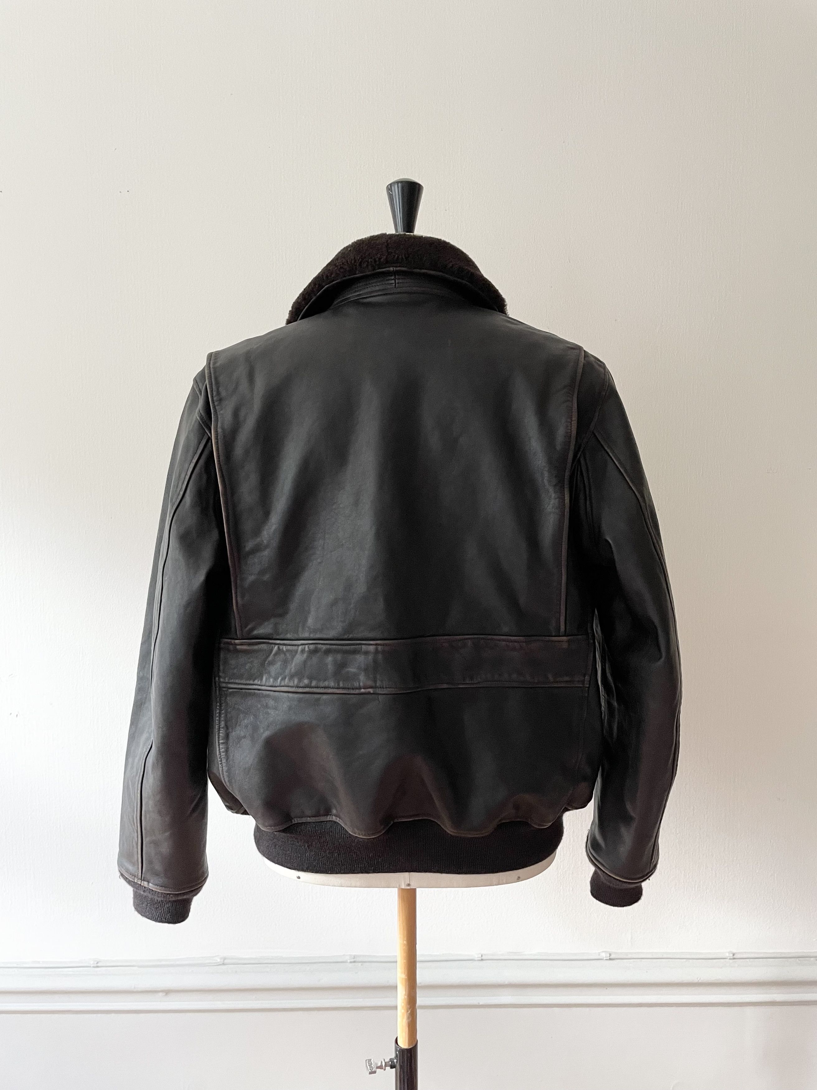 Polo Ralph Lauren Polo Ralph Lauren US Navy G-1 Flight Jacket - Large Size US L / EU 52-54 / 3 - 7 Thumbnail