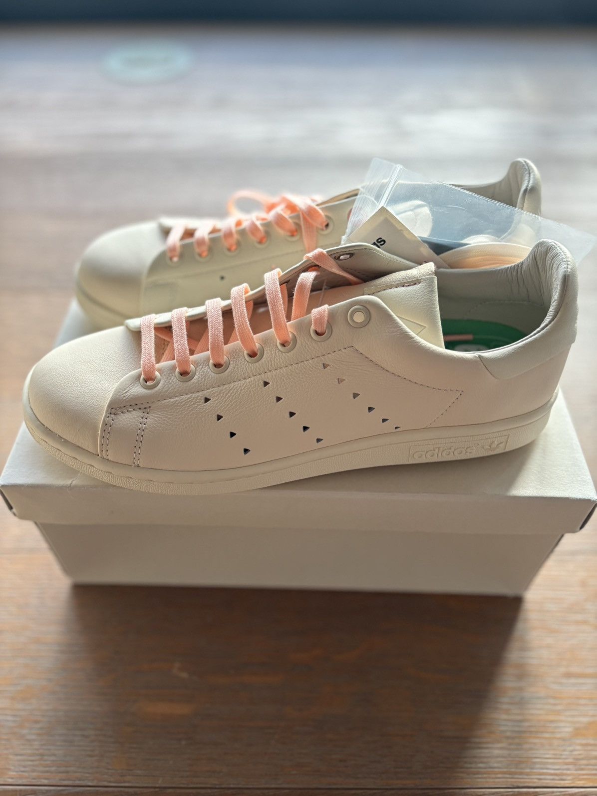 Adidas × Pharrell Pharrell Williams x adidas Stan Smith Cream Men's Size US 9 / EU 42 - 3 Thumbnail
